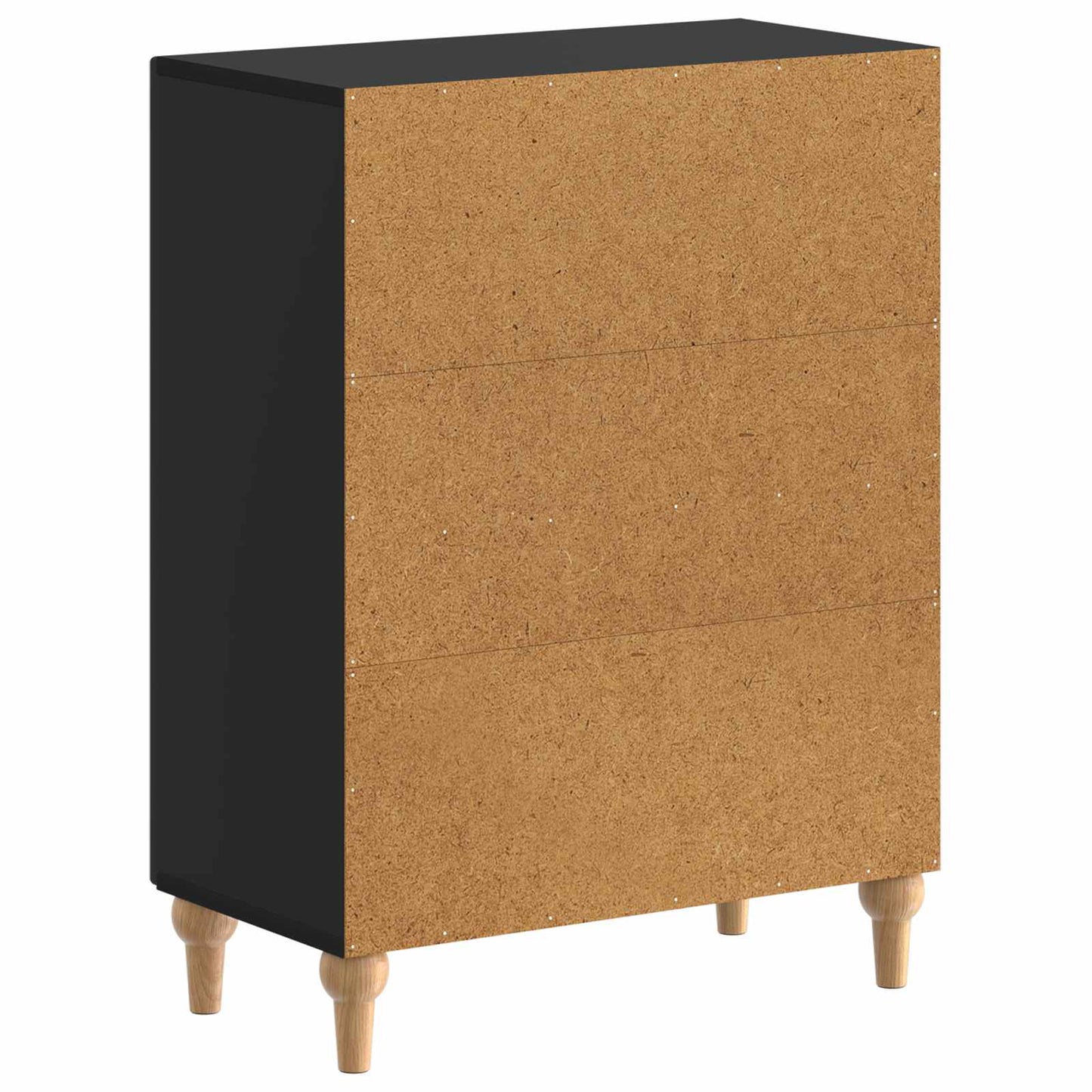 Bathroom Storage Cainet ALKMAAR Black 59.5 x 31 x 80 cm
