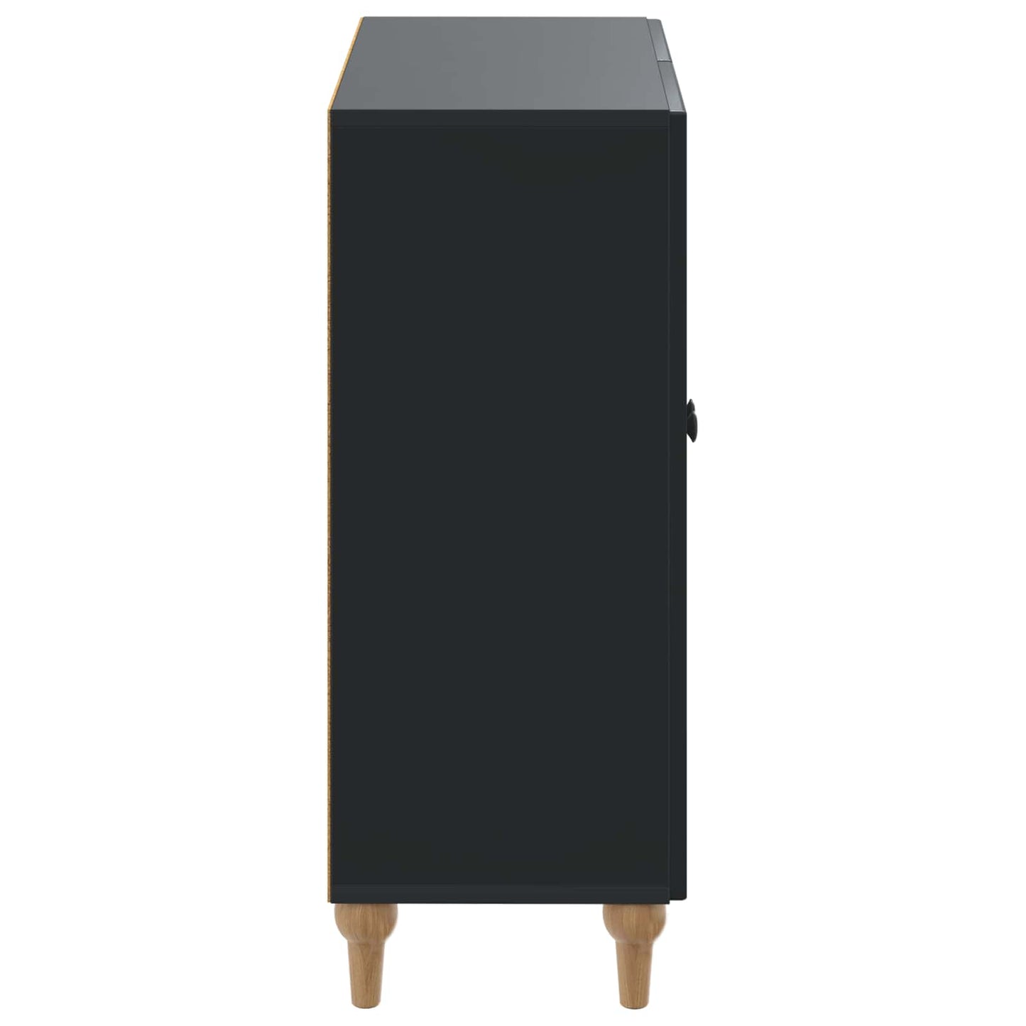 Bathroom Storage Cainet ALKMAAR Black 59.5 x 31 x 80 cm