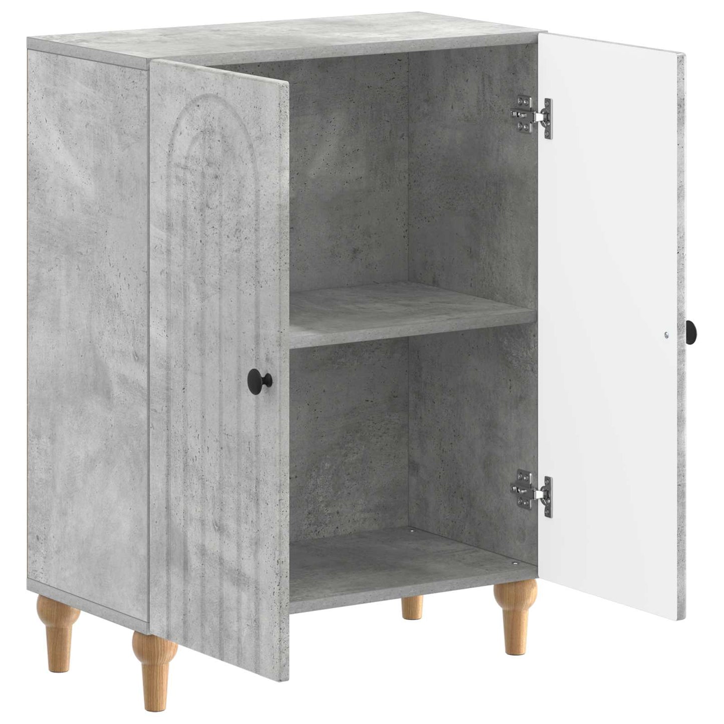 Bathroom Storage Cainet ALKMAAR Concrete Grey 59.5 x 31 x 80 cm