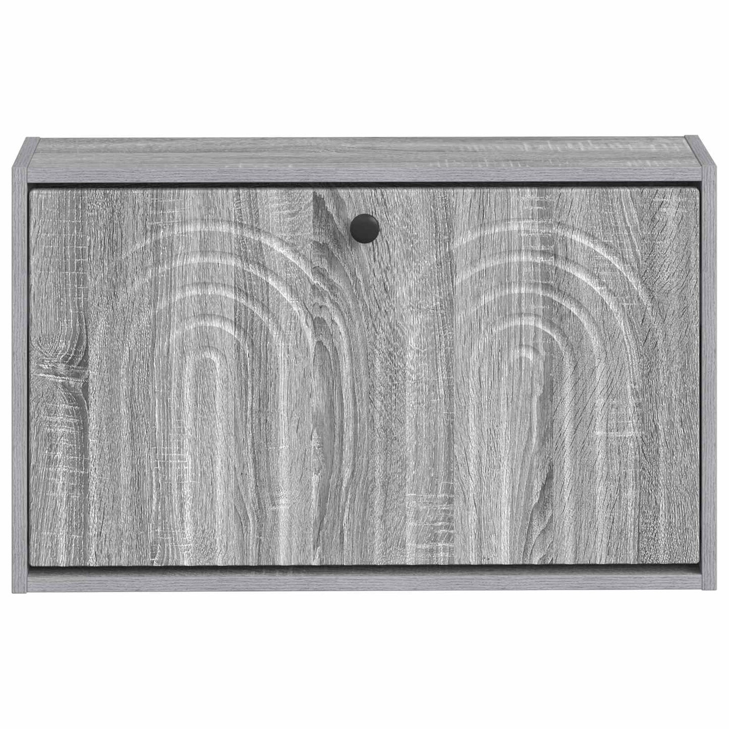 Wall-Mounted Shoe Cabinet ALKMAAR 71 x 17 x 43 cm Grey Sonoma