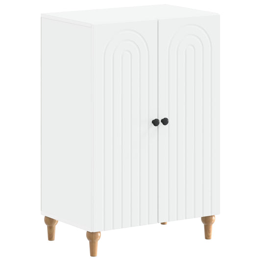 Shoe Cabinet ALKMAAR 59.5 x 39.5 x 90 cm Engineered Wood White