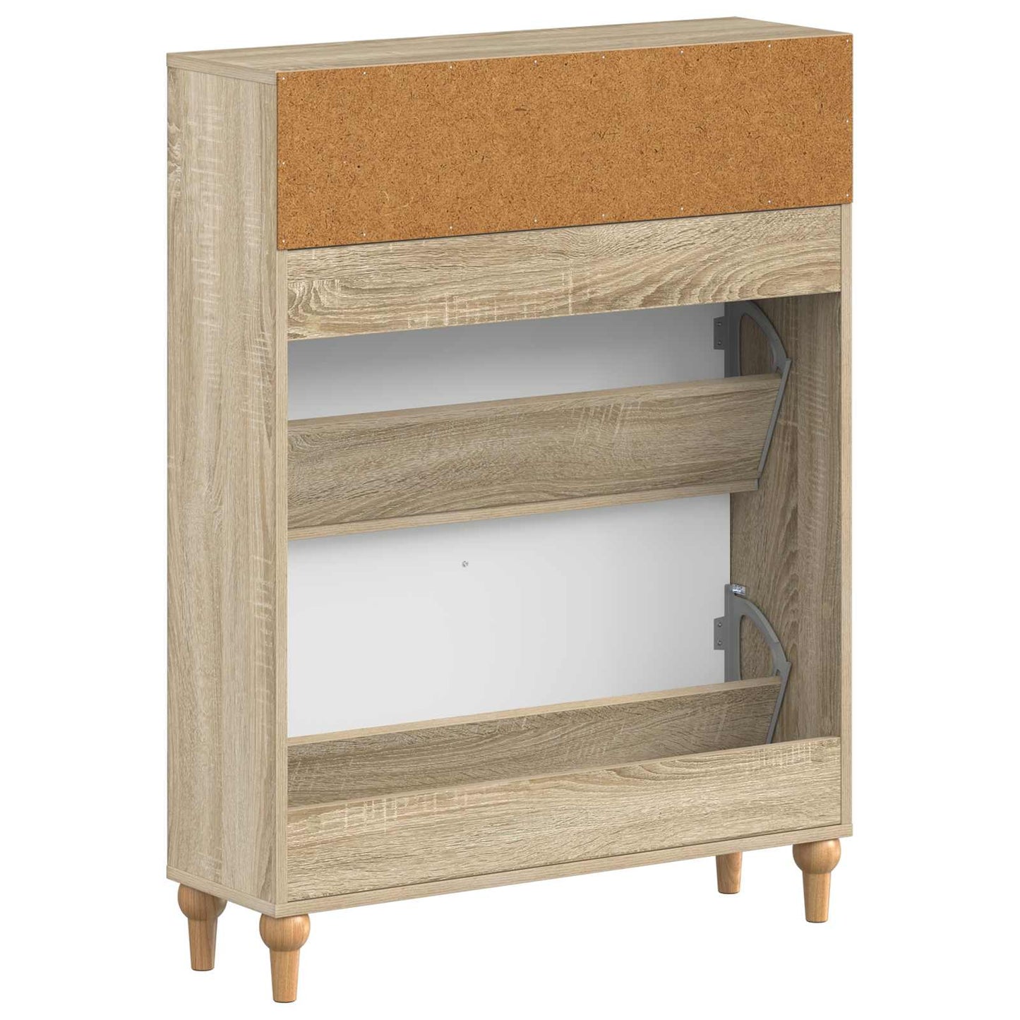Shoe Cabinet ALKMAAR 78 x 24 x 103 cm Engineered Wood