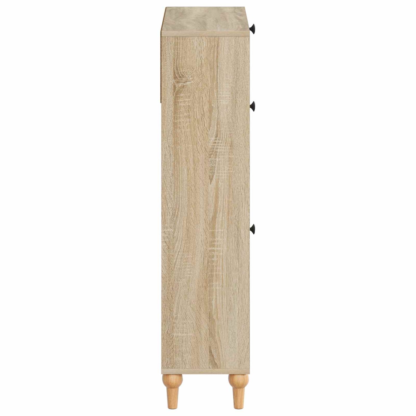 Shoe Cabinet ALKMAAR 78 x 24 x 103 cm Engineered Wood