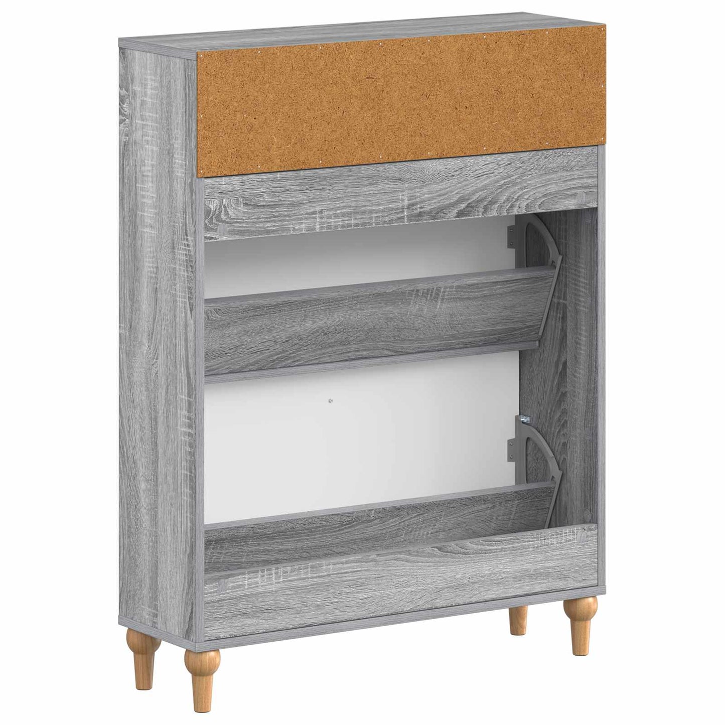 Shoe Cabinet ALKMAAR 78 x 24 x 103 cm Engineered Wood