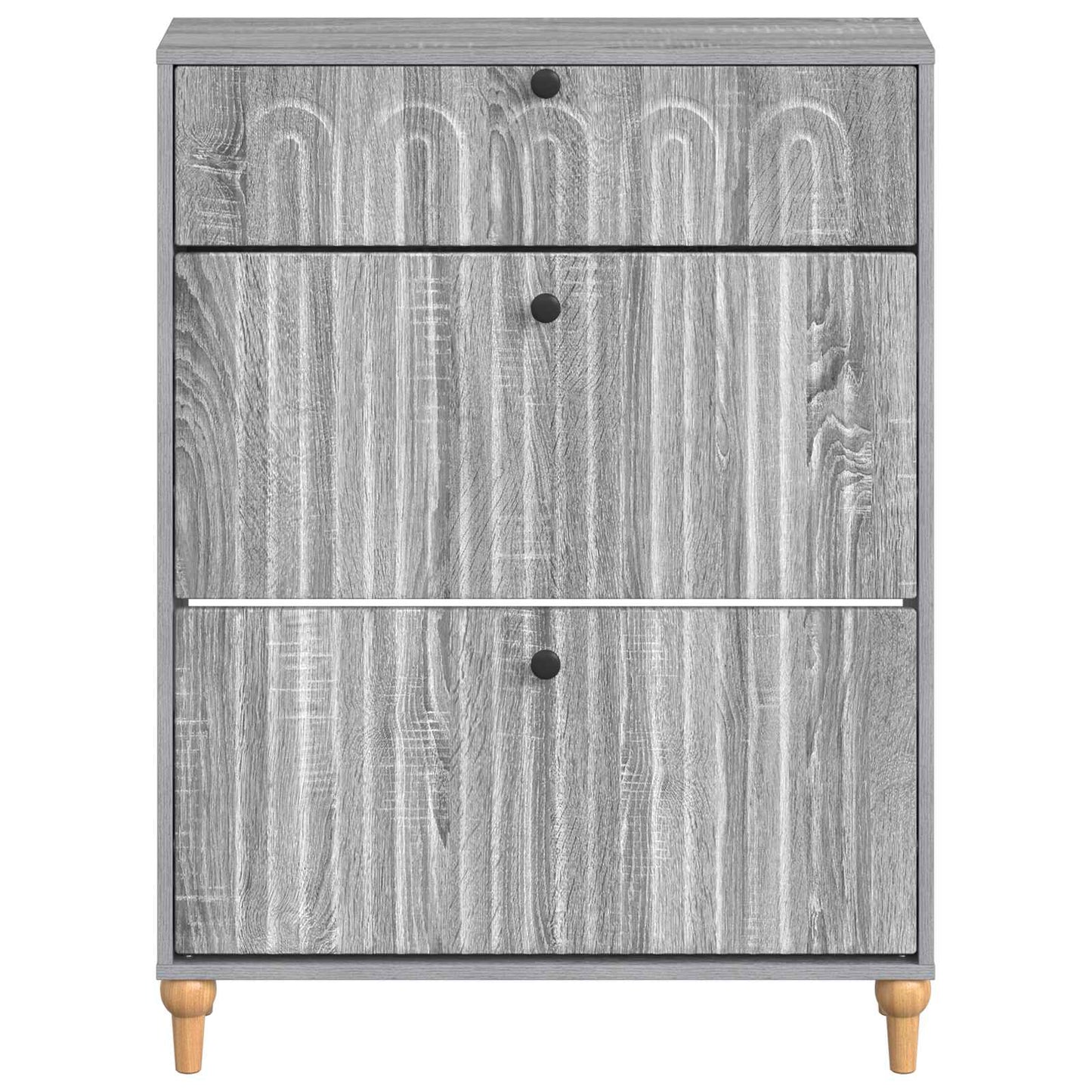 Shoe Cabinet ALKMAAR 78 x 24 x 103 cm Engineered Wood
