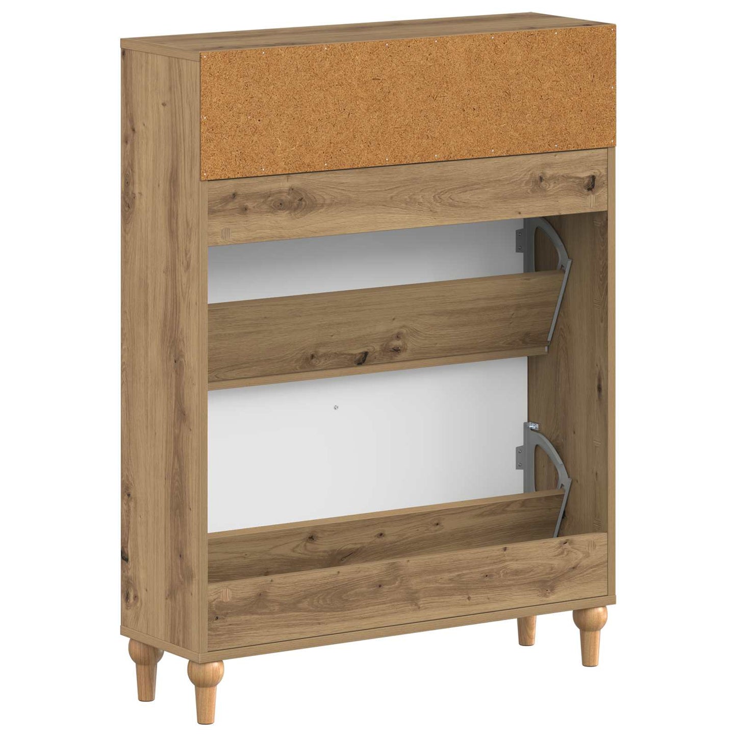 Shoe Cabinet ALKMAAR 78 x 24 x 103 cm Engineered Wood