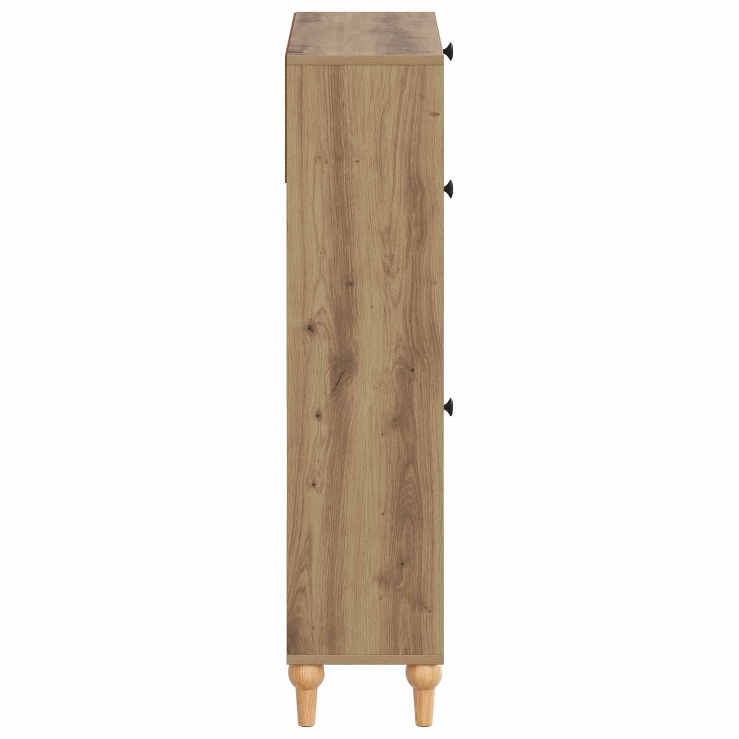 Shoe Cabinet ALKMAAR 78 x 24 x 103 cm Engineered Wood