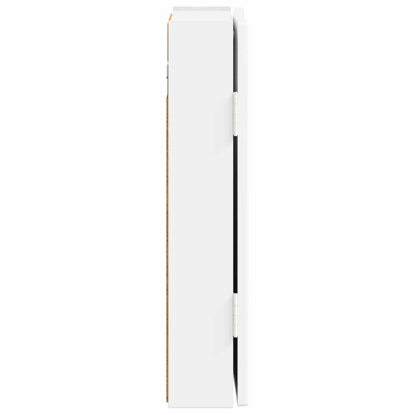 Dartboard Cabinet ALKMAAR White 52.5 x 10.5 x 53.5 cm