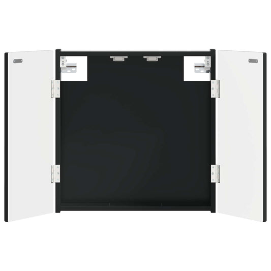 Dartboard Cabinet ALKMAAR Black 52.5 x 10.5 x 53.5 cm