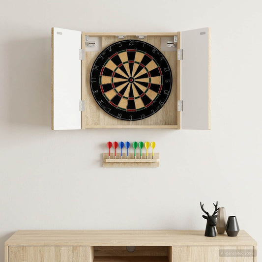 Dartboard Cabinet ARNHEM Sonoma Oak 52.5 x 10.5 x 53.5 cm