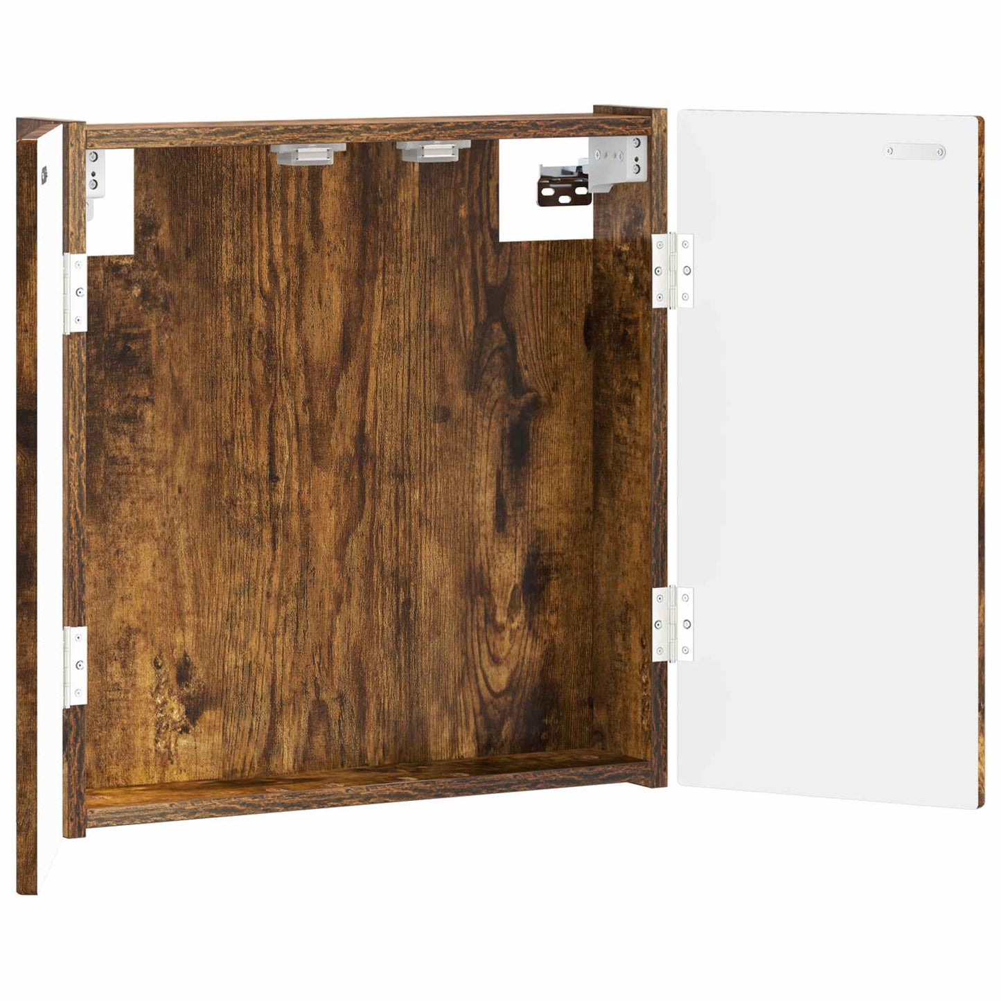 Dartboard Cabinet ALKMAAR Smoked Oak 52.5 x 10.5 x 53.5 cm