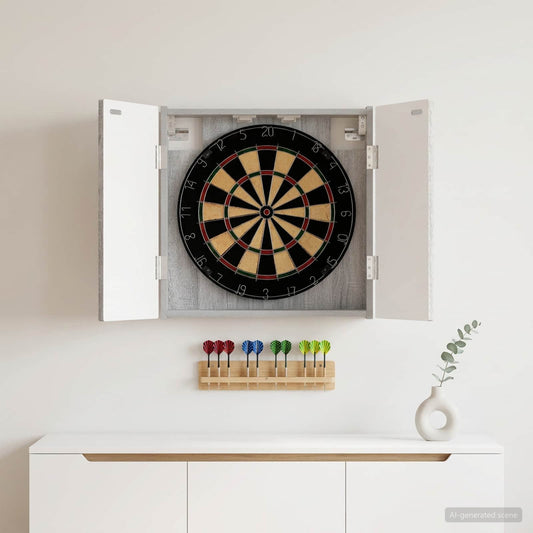 Dartboard Cabinet ARNHEM Grey Sonoma 52.5 x 10.5 x 53.5 cm