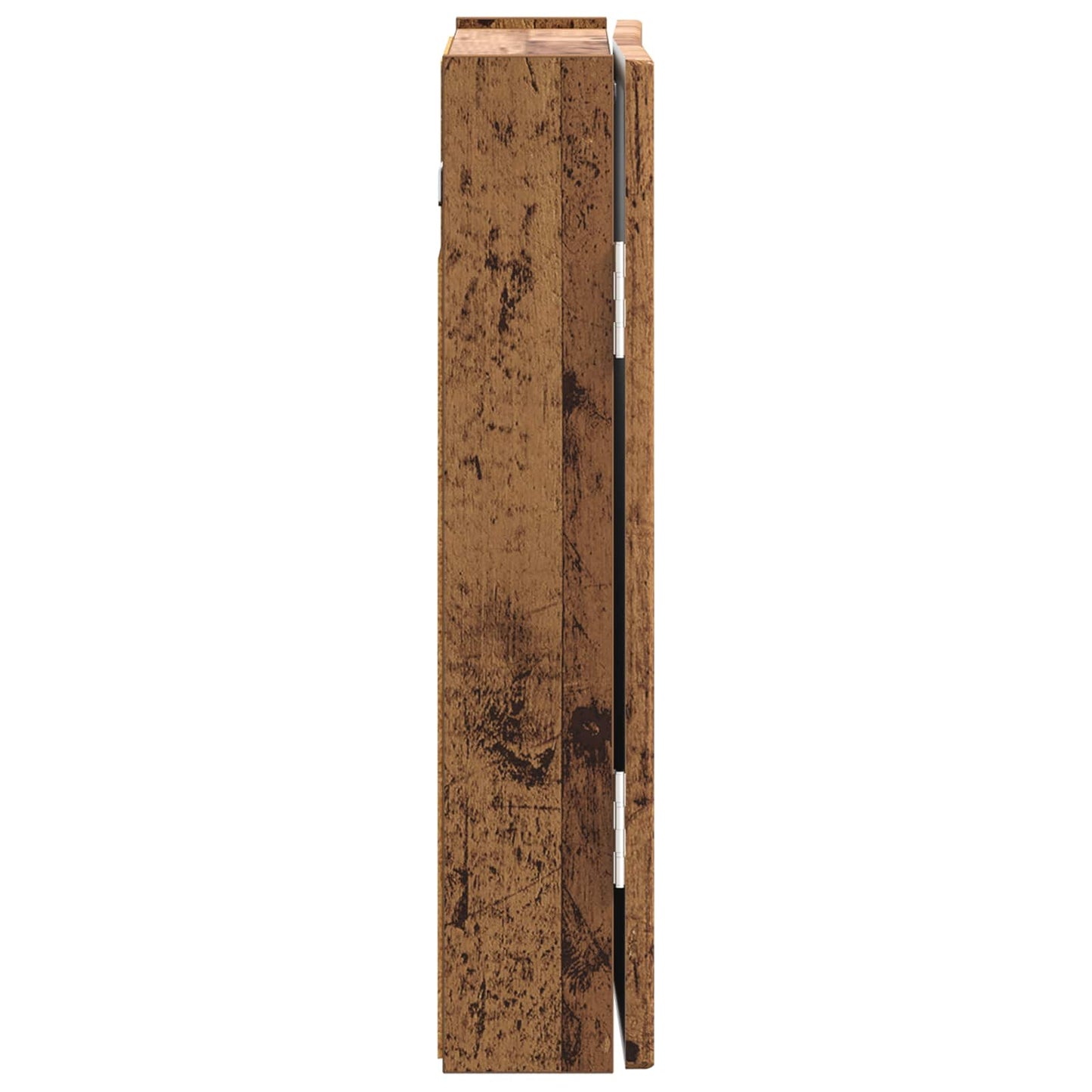 Dartboard Cabinet ALKMAAR Old Wood 52.5 x 10.5 x 53.5 cm