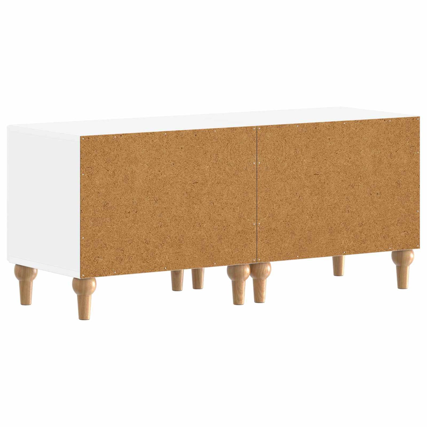 TV Cabinet White Engineered Wood