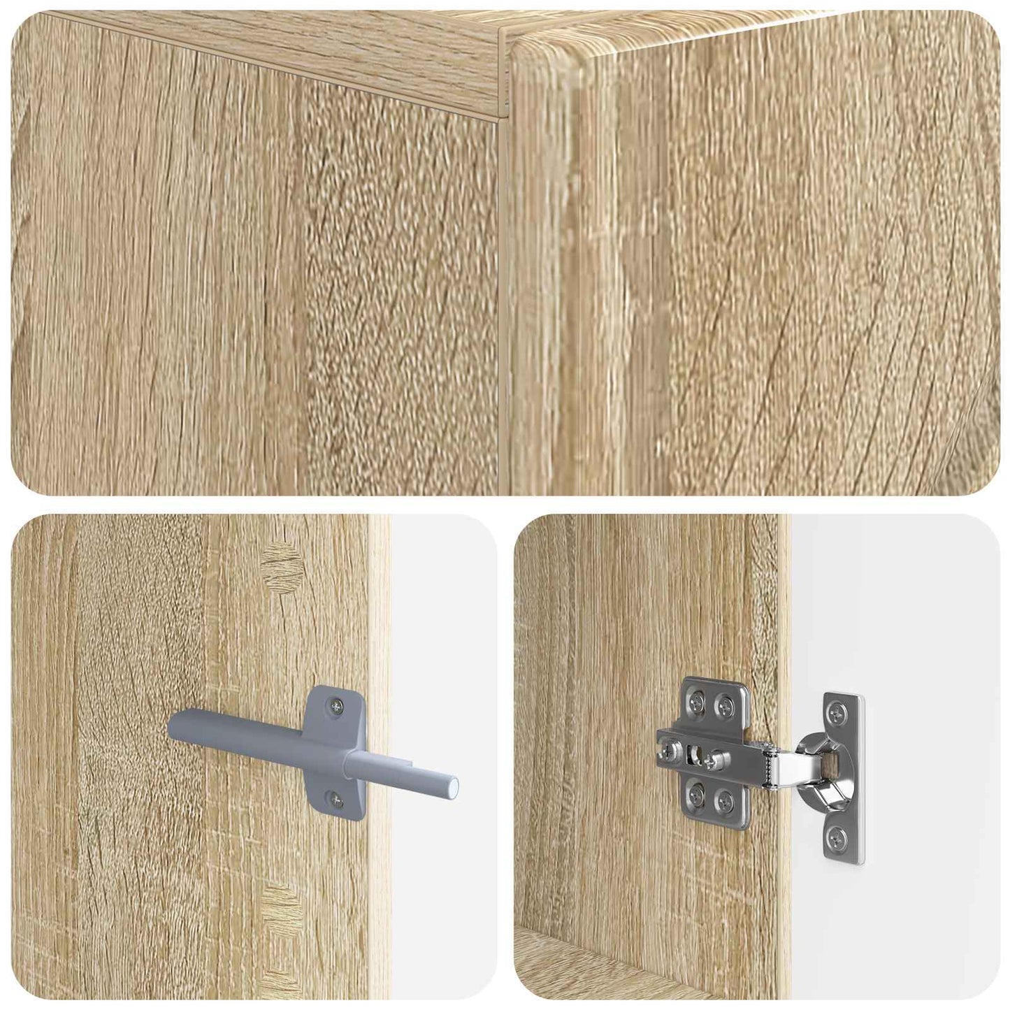 TV Cabinet Sonoma Oak Engineered Wood