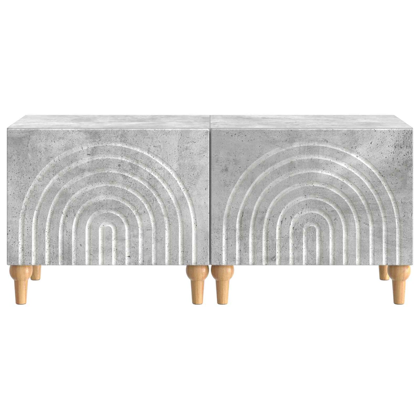 TV Cabinet Concrete Grey Engineered Wood