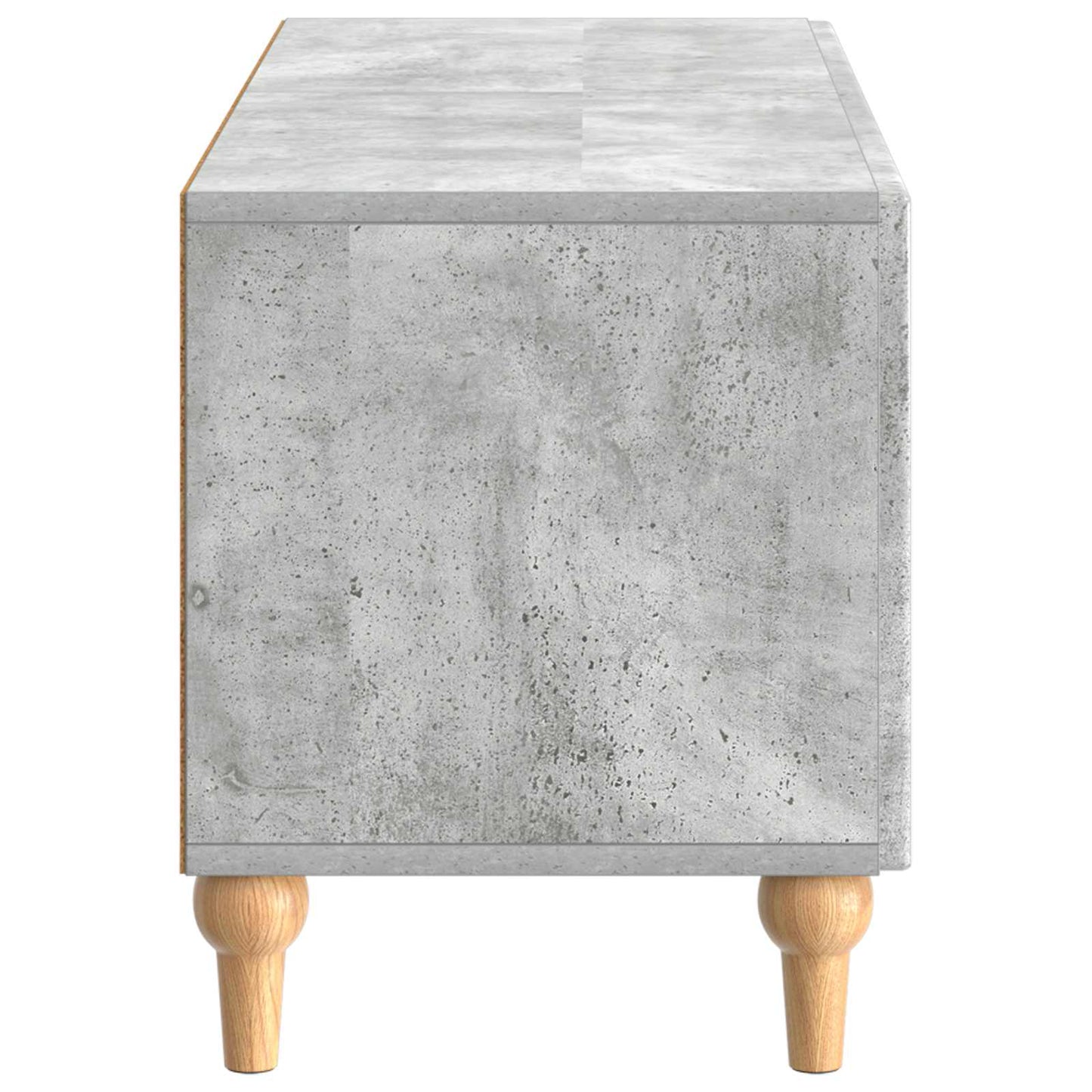 TV Cabinet Concrete Grey Engineered Wood
