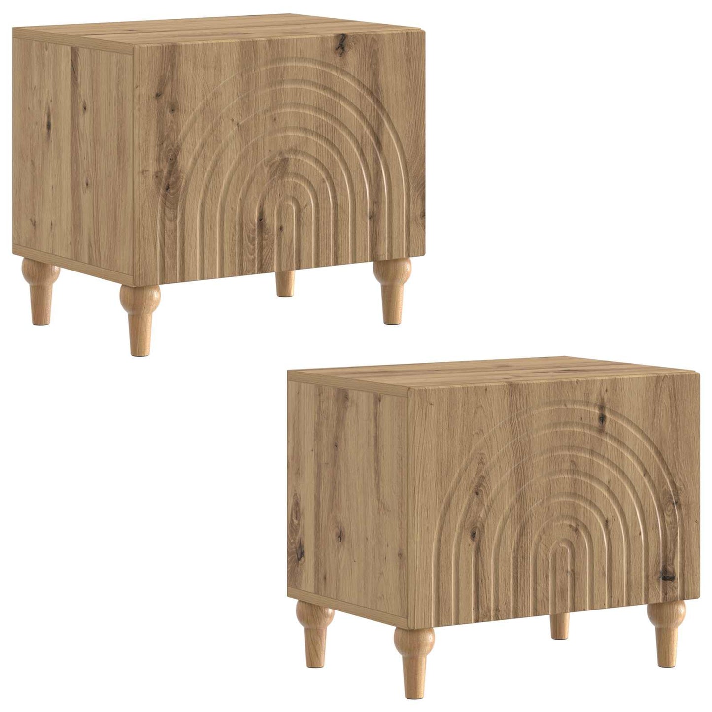 TV Cabinet Artisan Oak Engineered Wood