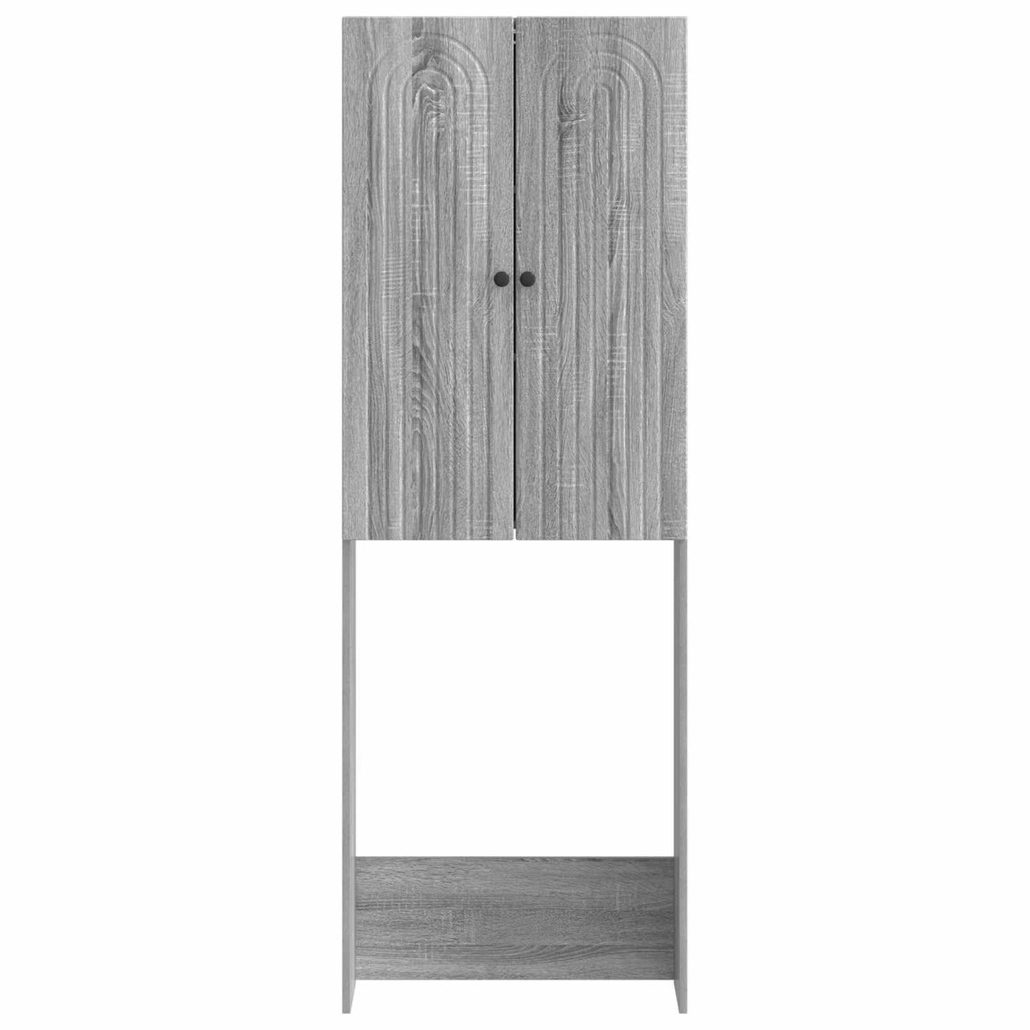 Toilet Cabinet ALKMAAR Grey Sonoma 66 x 25.5 x 190 cm