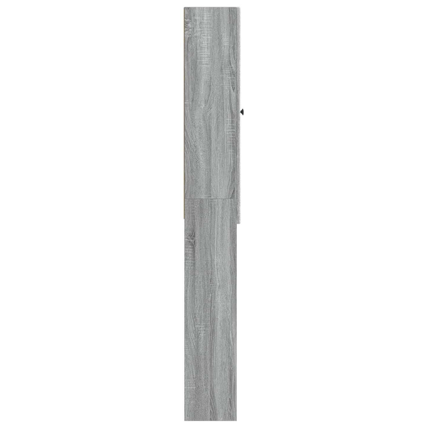 Toilet Cabinet ALKMAAR Grey Sonoma 66 x 25.5 x 190 cm
