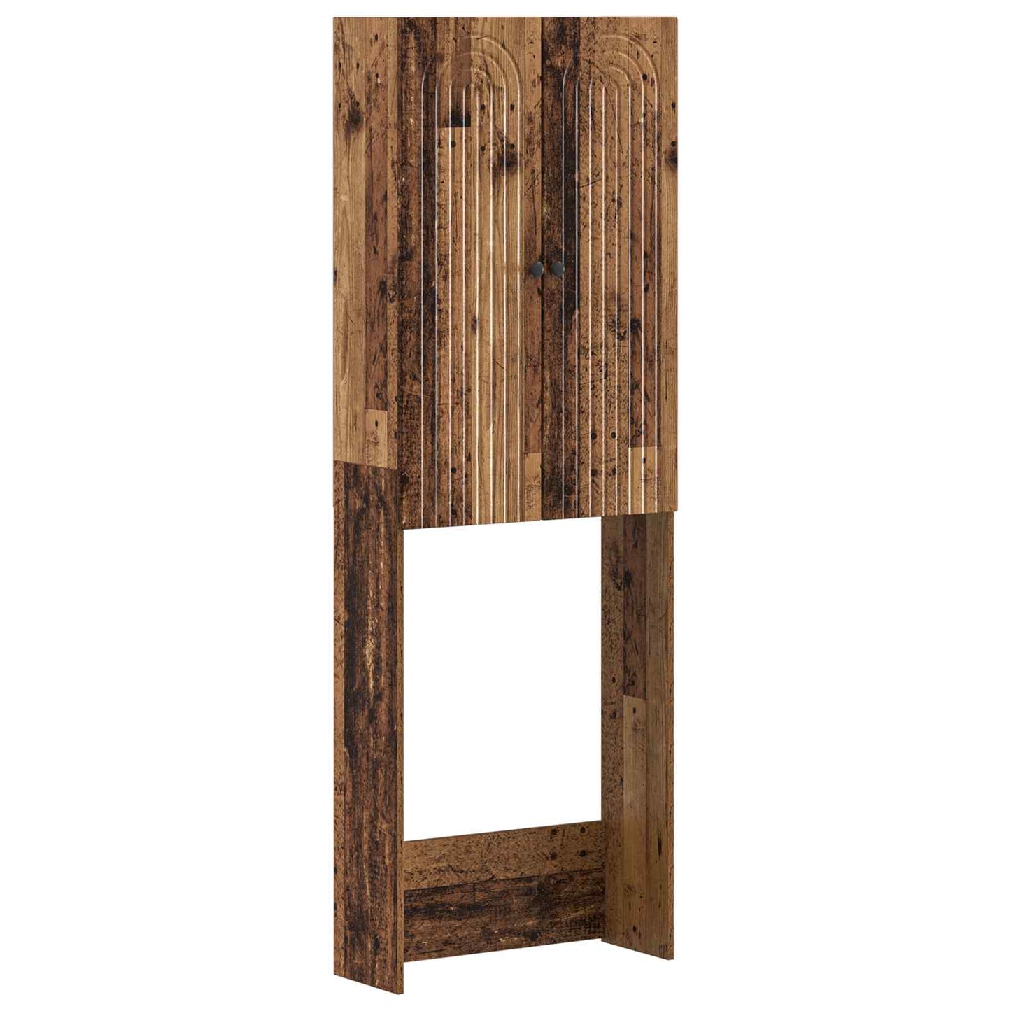 Toilet Cabinet ALKMAAR Old Wood 66 x 25.5 x 190 cm