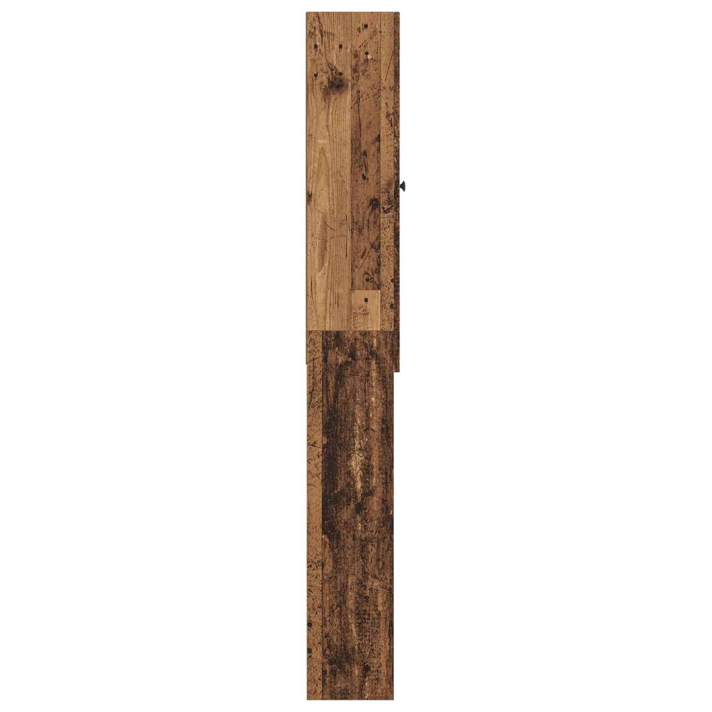 Toilet Cabinet ALKMAAR Old Wood 66 x 25.5 x 190 cm