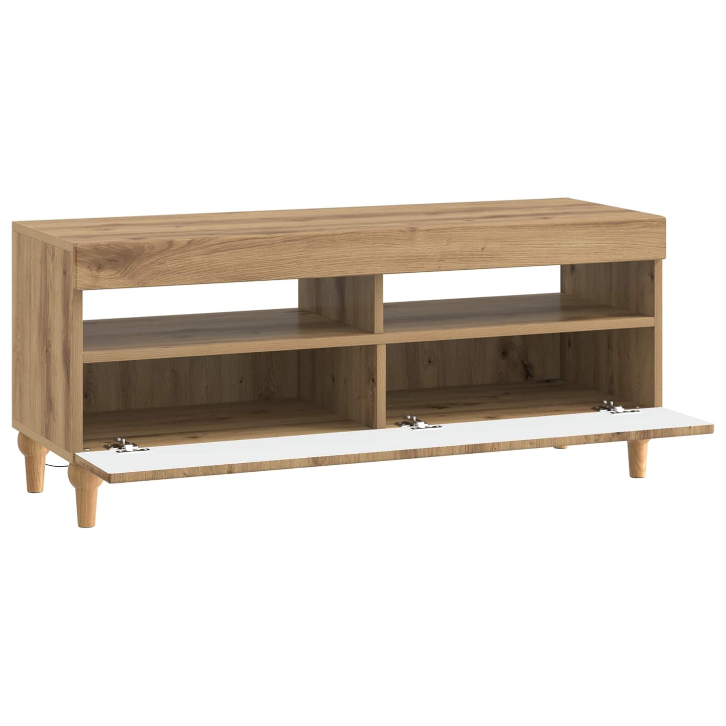 LED TV Cabinet Artisan Oak Engineered Wood