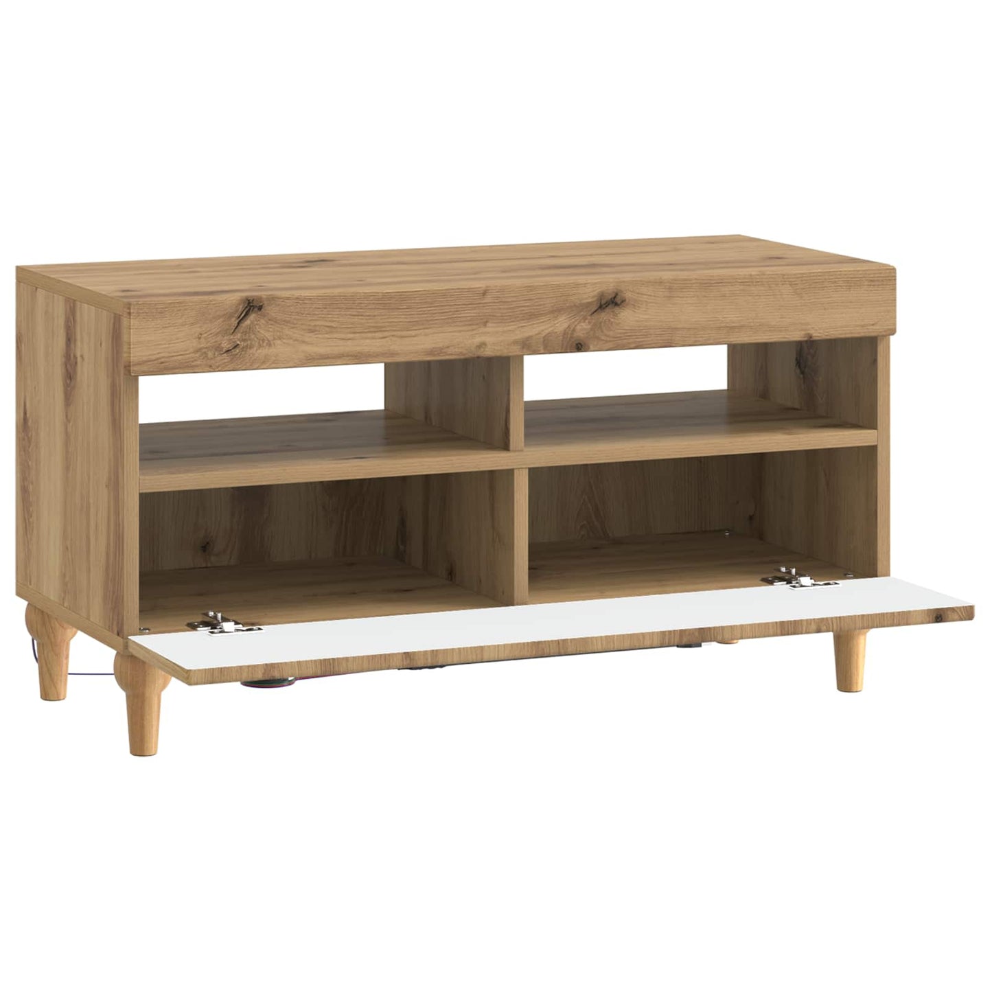 LED TV Cabinet Artisan Oak Engineered Wood