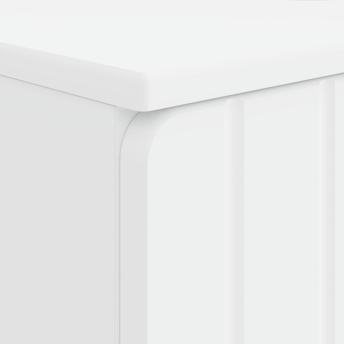 Bathroom Sink Cabinet ZWOLLE White 59.5 x 31.5x 59 cm