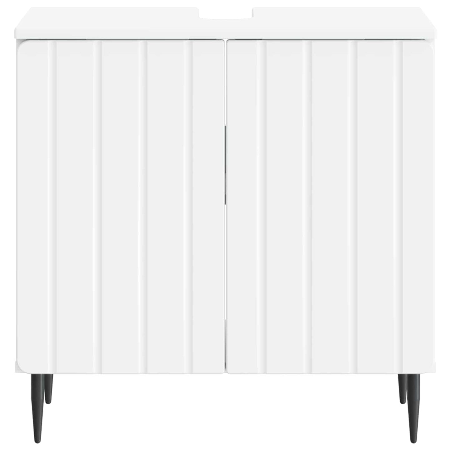 Bathroom Sink Cabinet ZWOLLE White 59.5 x 31.5x 59 cm