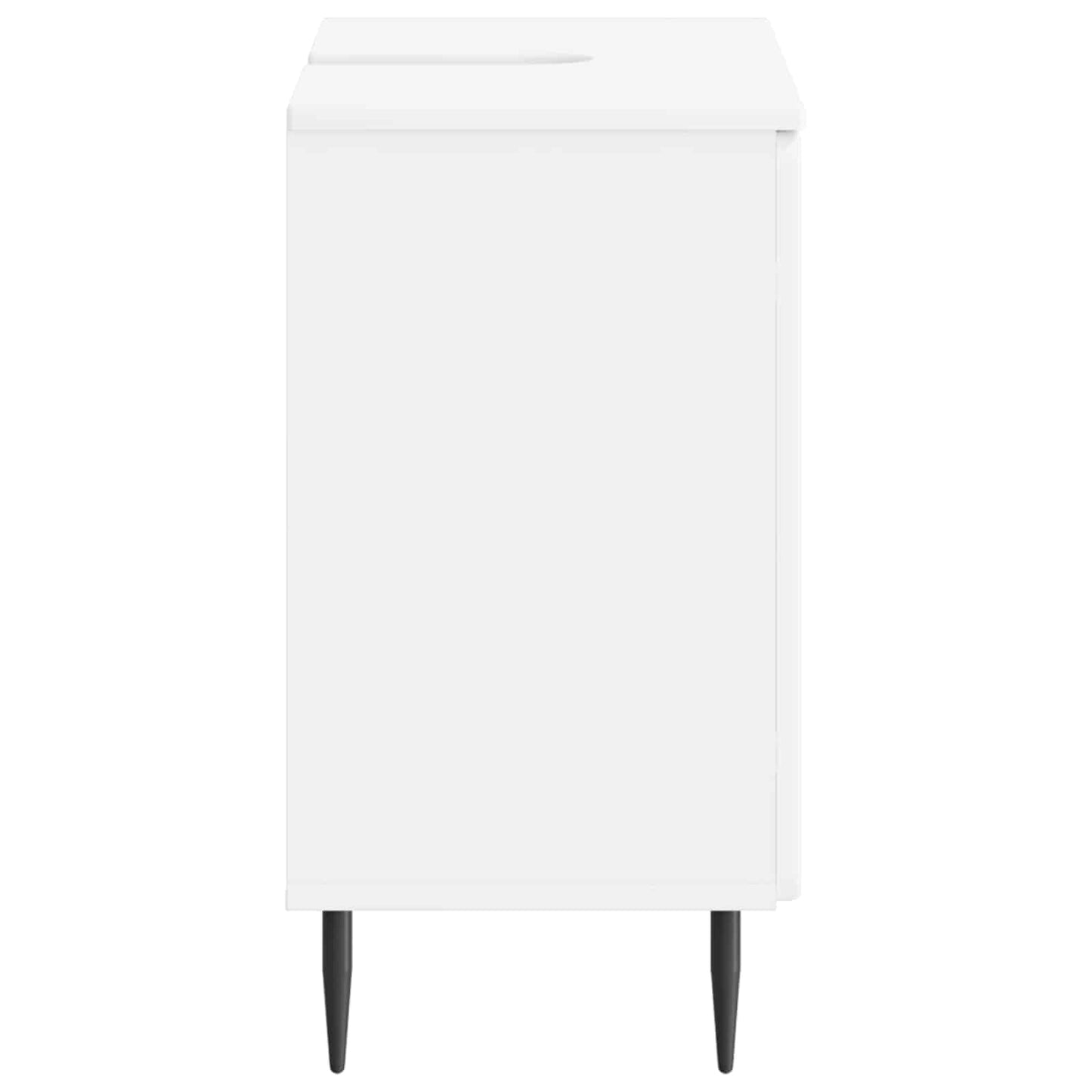 Bathroom Sink Cabinet ZWOLLE White 59.5 x 31.5x 59 cm