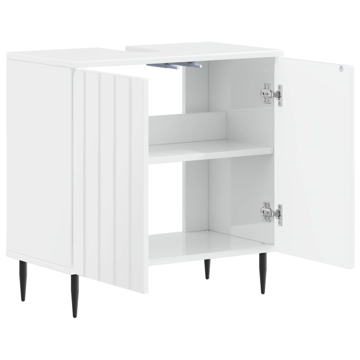 Bathroom Sink Cabinet ZWOLLE High Gloss White