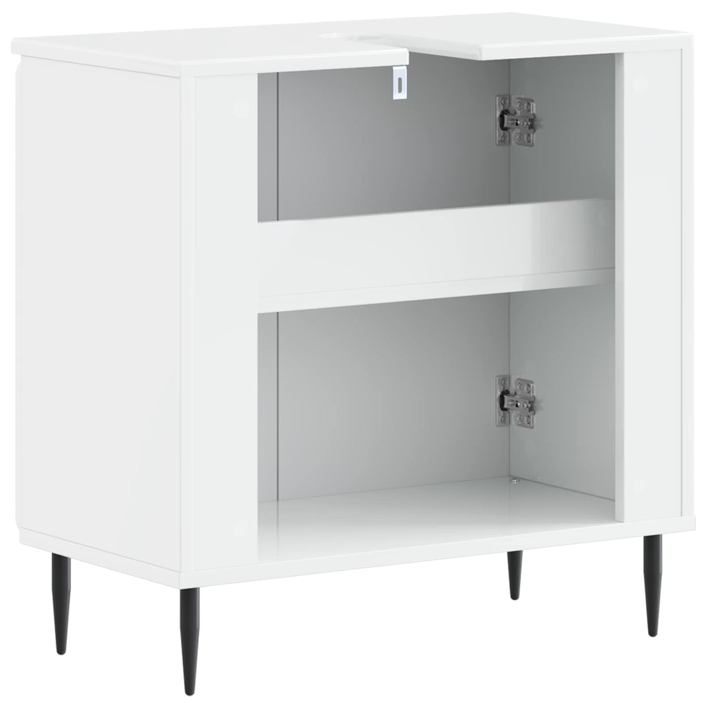 Bathroom Sink Cabinet ZWOLLE High Gloss White