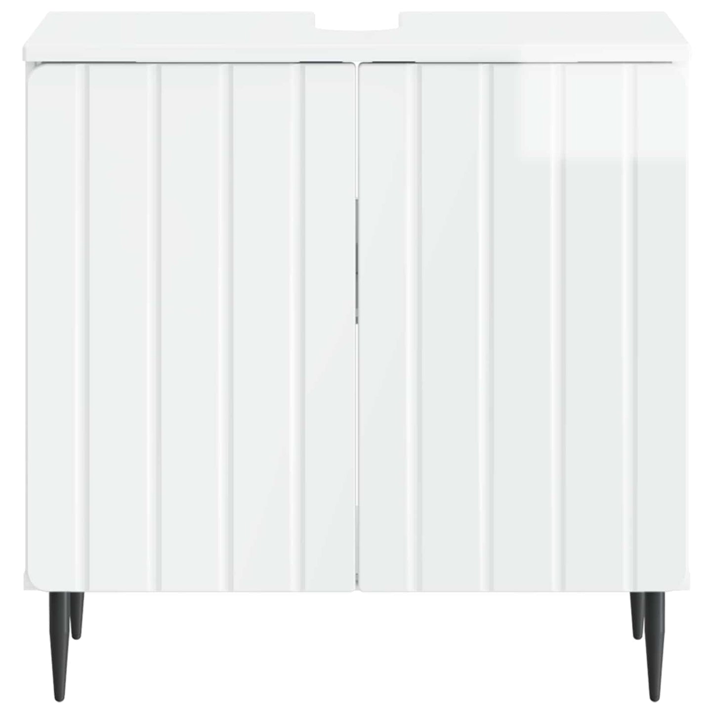 Bathroom Sink Cabinet ZWOLLE High Gloss White