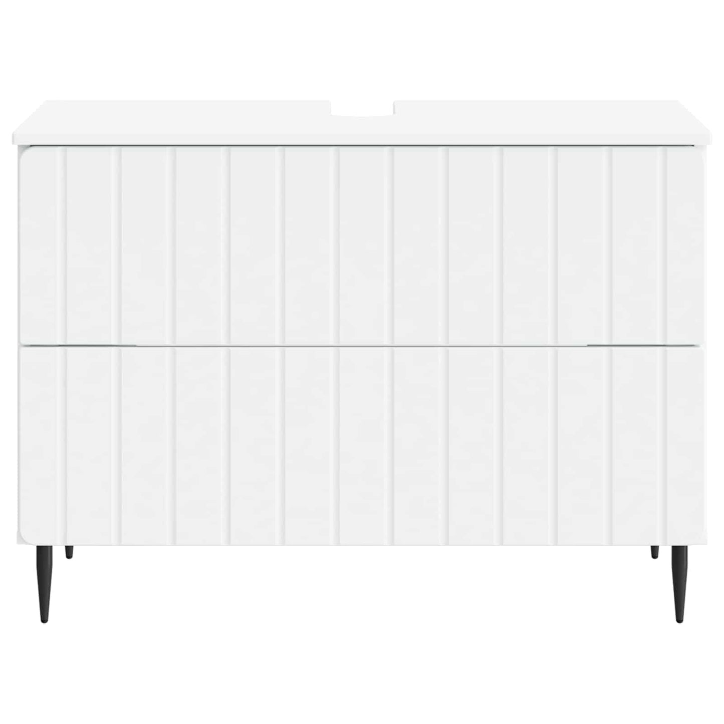 Bathroom Sink Cabinet ZWOLLE White 82 x 41x 58.5 cm
