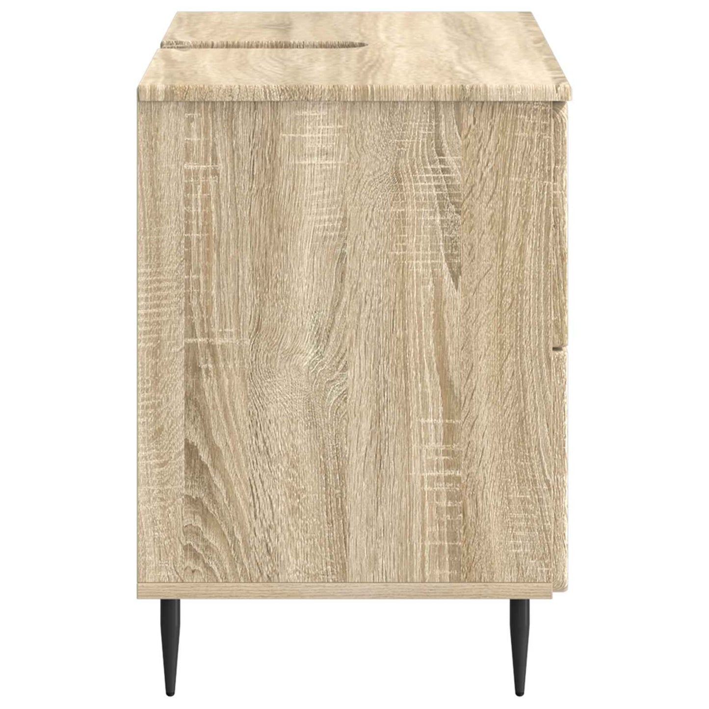 Bathroom Sink Cabinet ZWOLLE Sonoma Oak 82 x 41x 58.5 cm