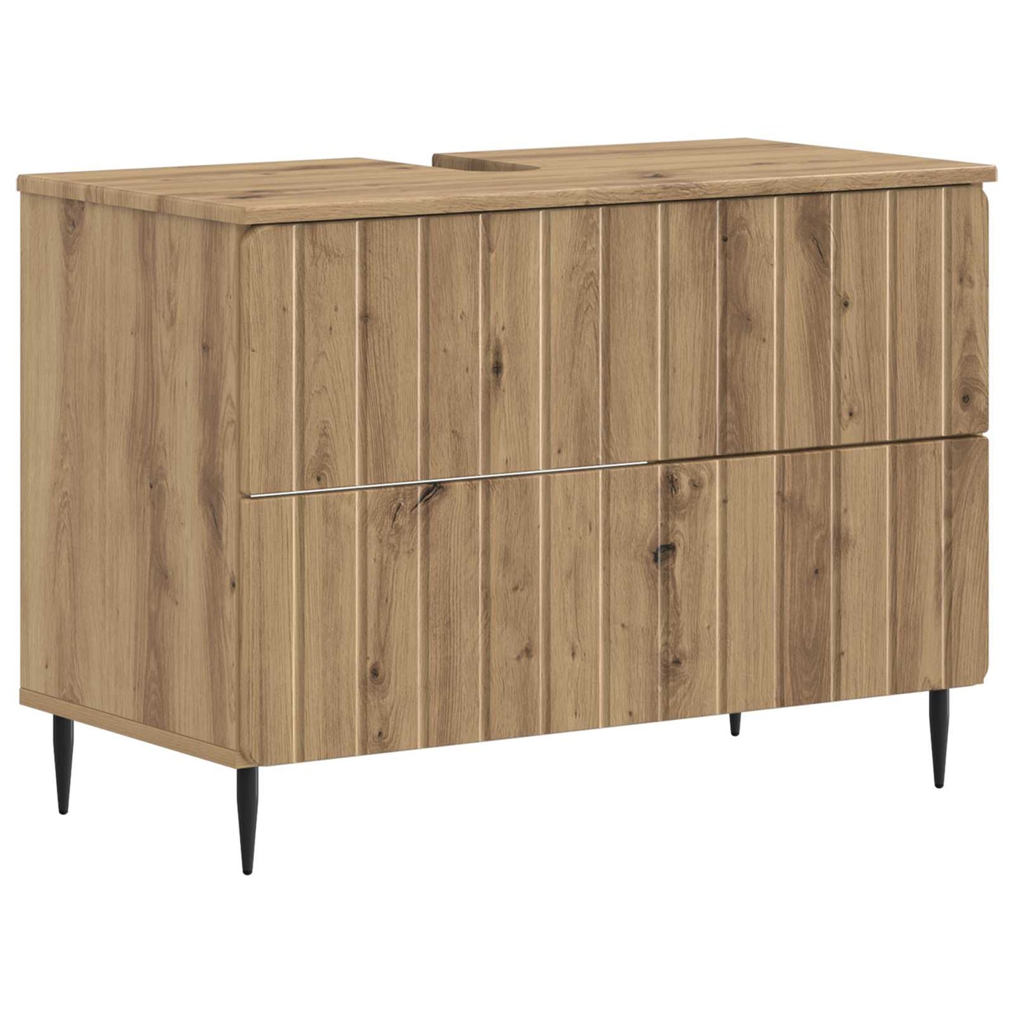 Bathroom Sink Cabinet ZWOLLE Artisan Oak 82 x 41x 58.5 cm