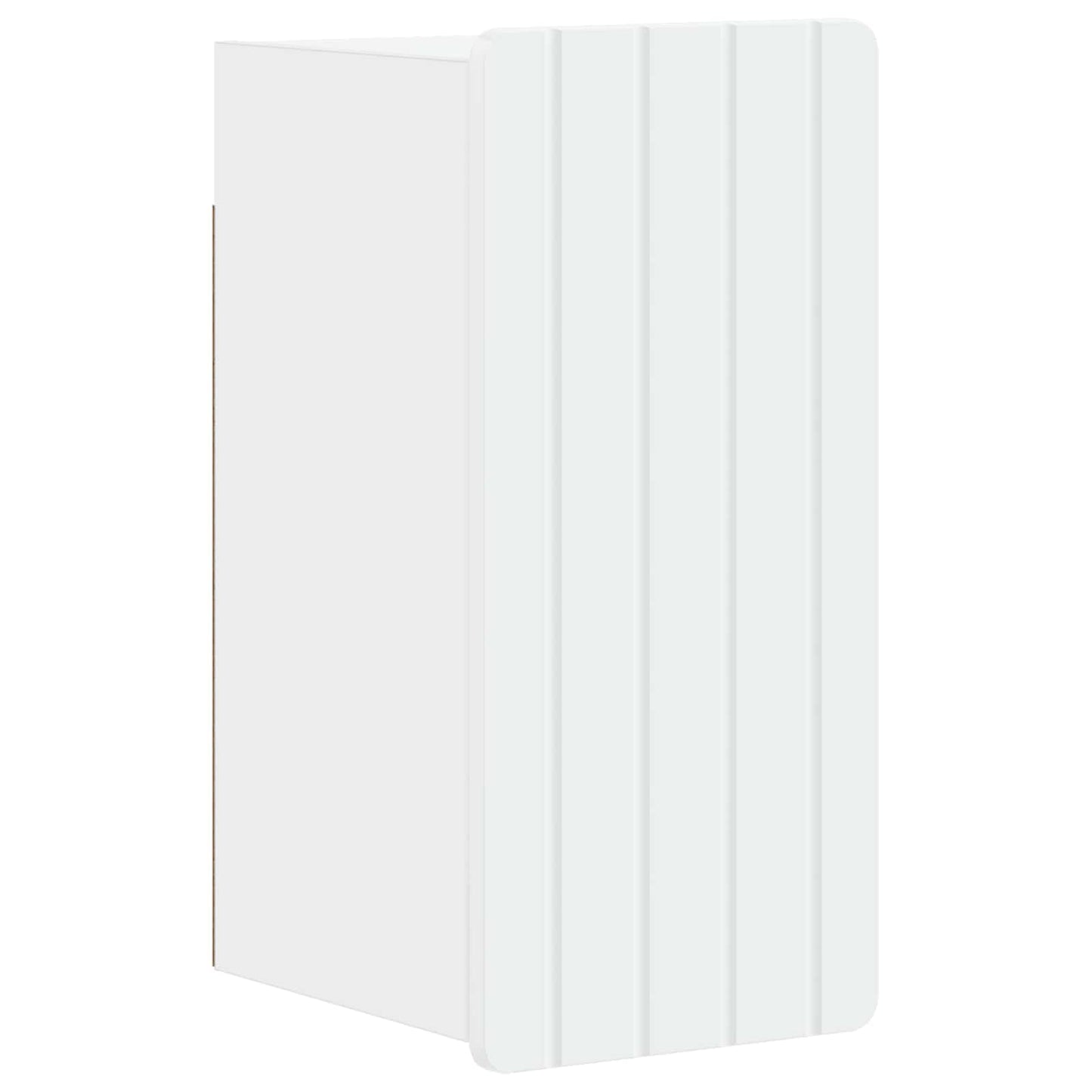 Bathroom Wall Cabinet ZWOLLE White 30 x 31 x 63 cm