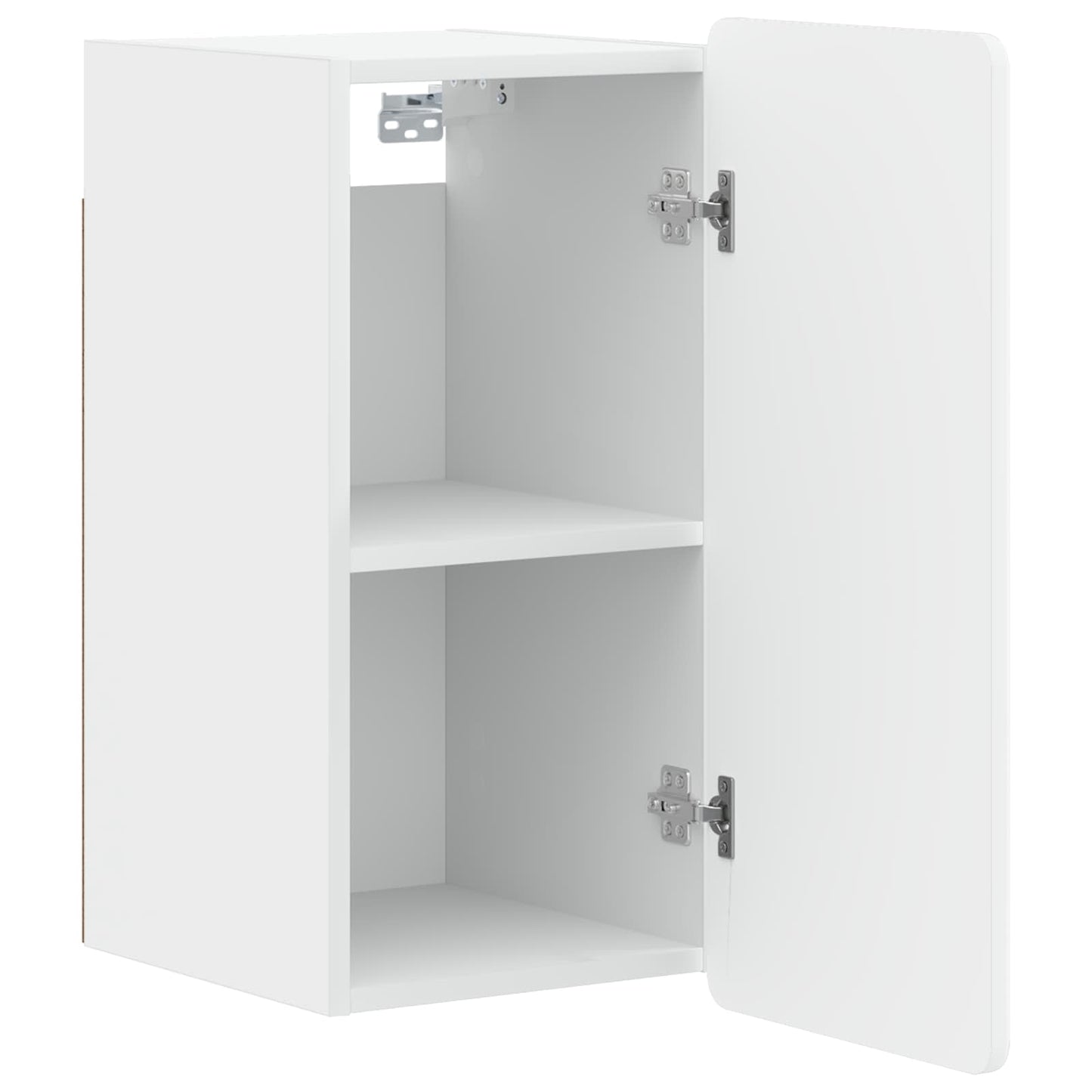 Bathroom Wall Cabinet ZWOLLE White 30 x 31 x 63 cm