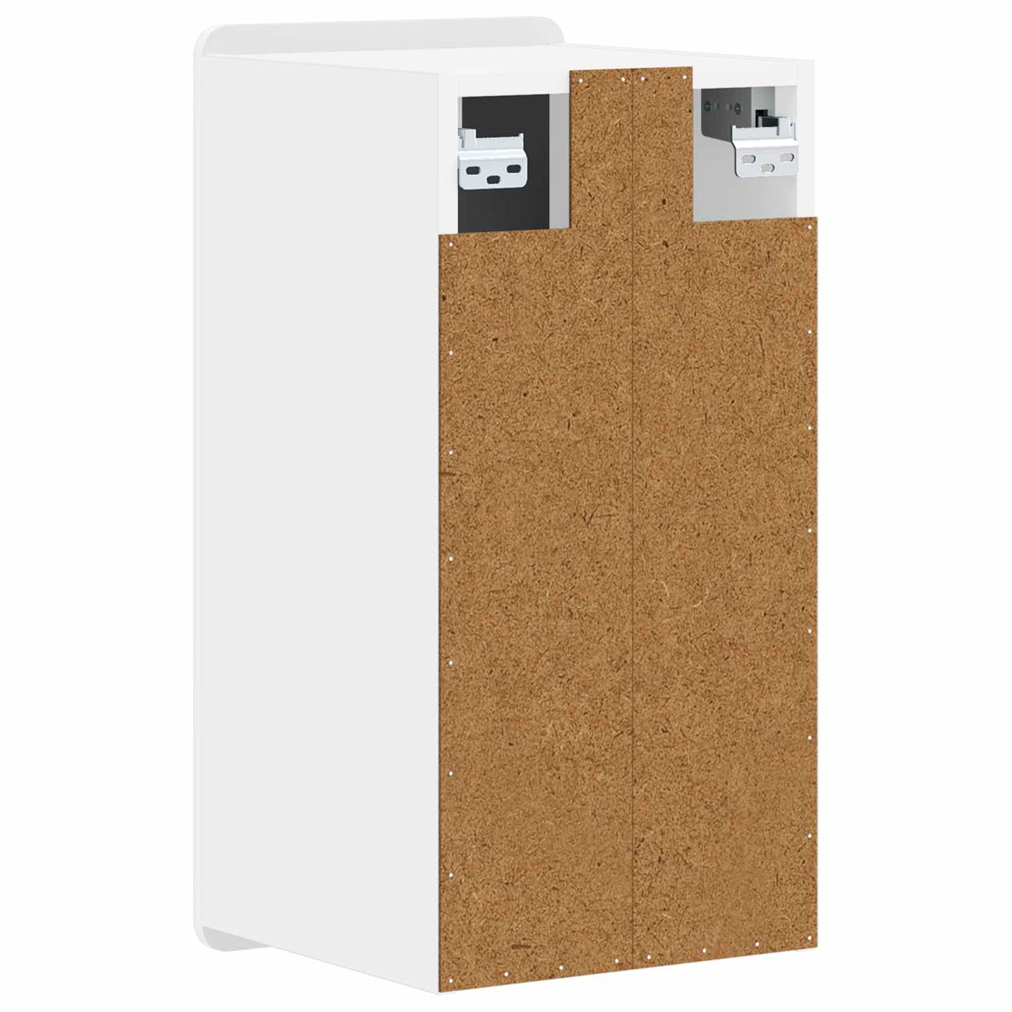 Bathroom Wall Cabinet ZWOLLE White 30 x 31 x 63 cm