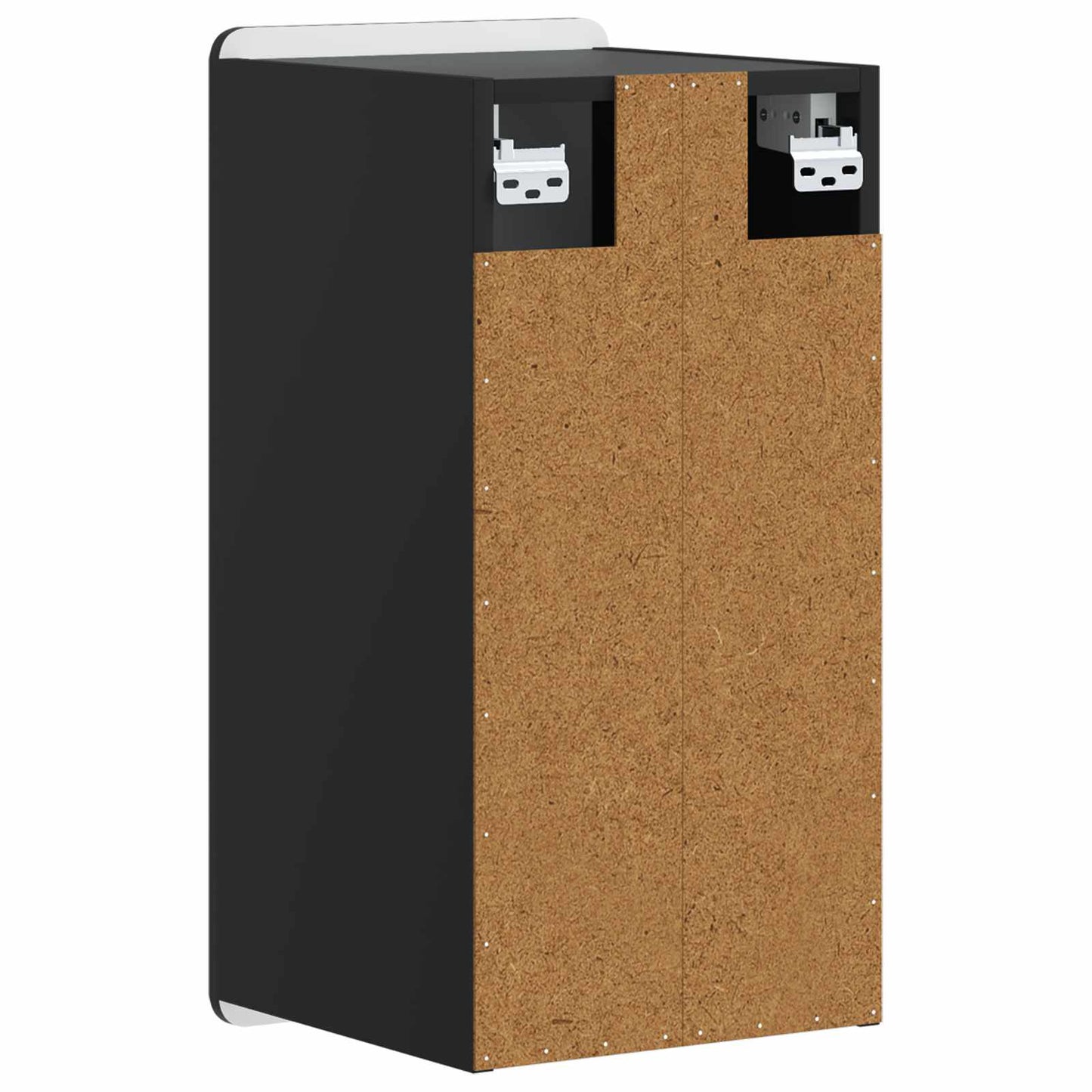 Bathroom Wall Cabinet ZWOLLE Black 30 x 31 x 63 cm