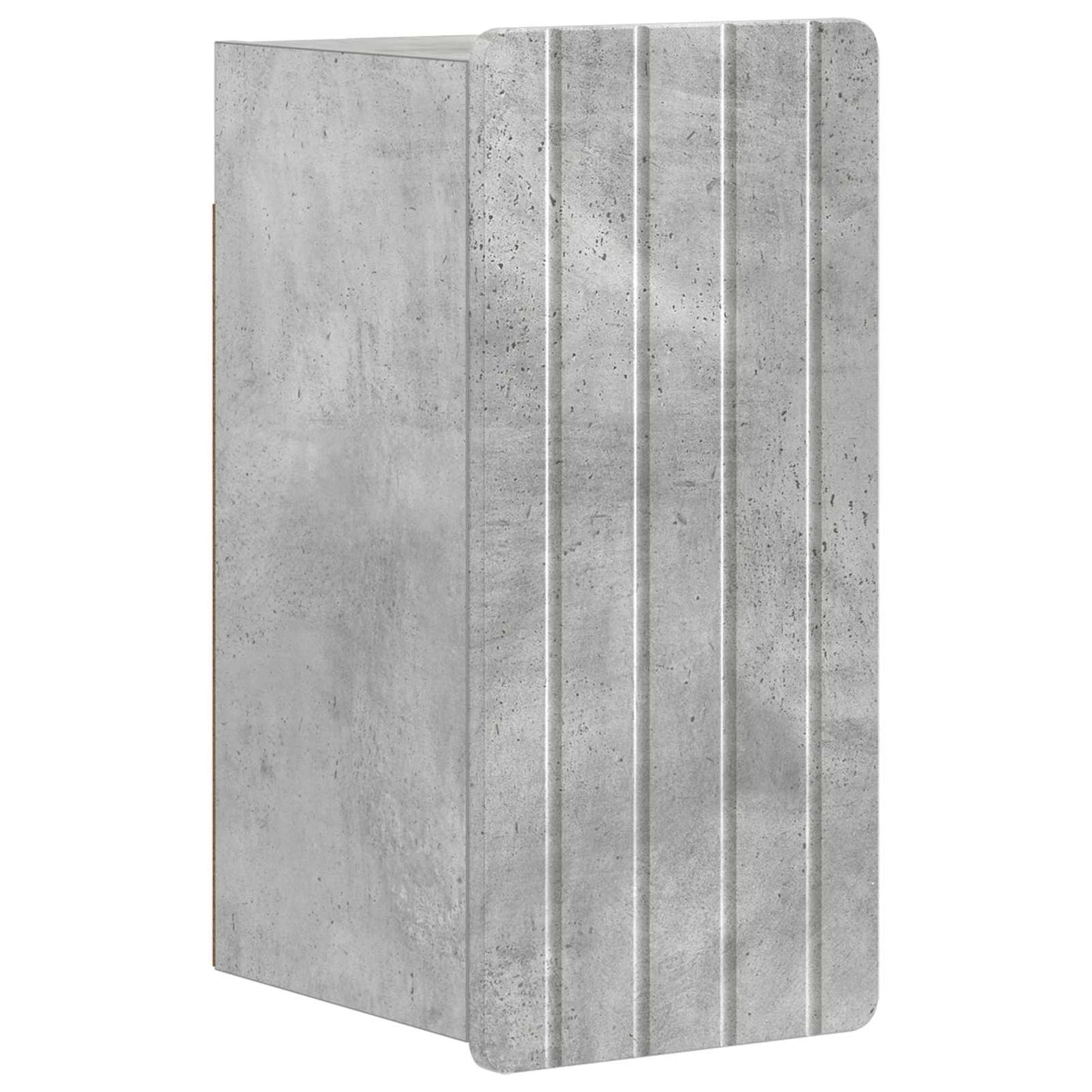 Bathroom Wall Cabinet ZWOLLE Concrete Grey 30 x 31 x 63 cm