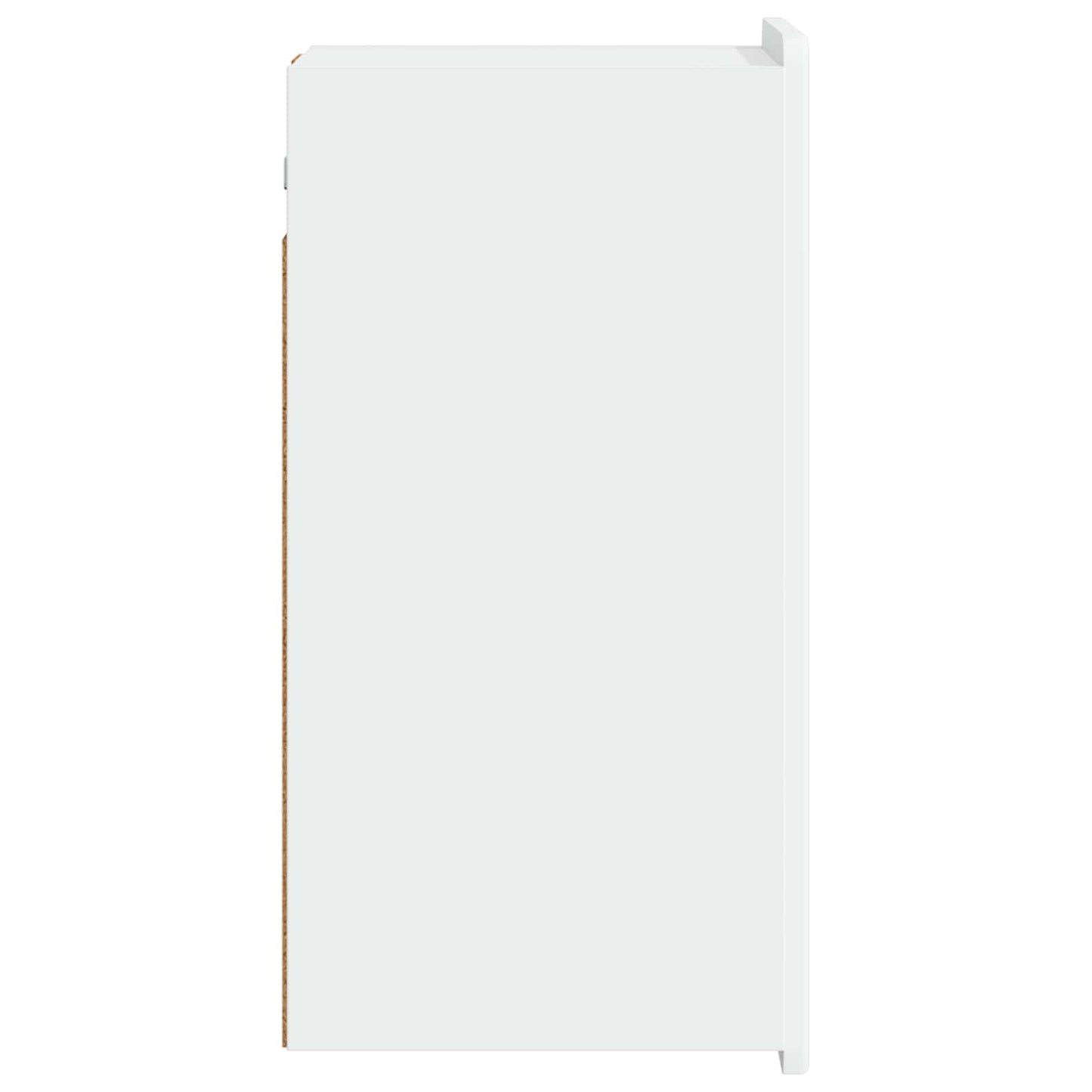 Bathroom Wall Cabinet ZWOLLE High Gloss White 30 x 31 x 63 cm