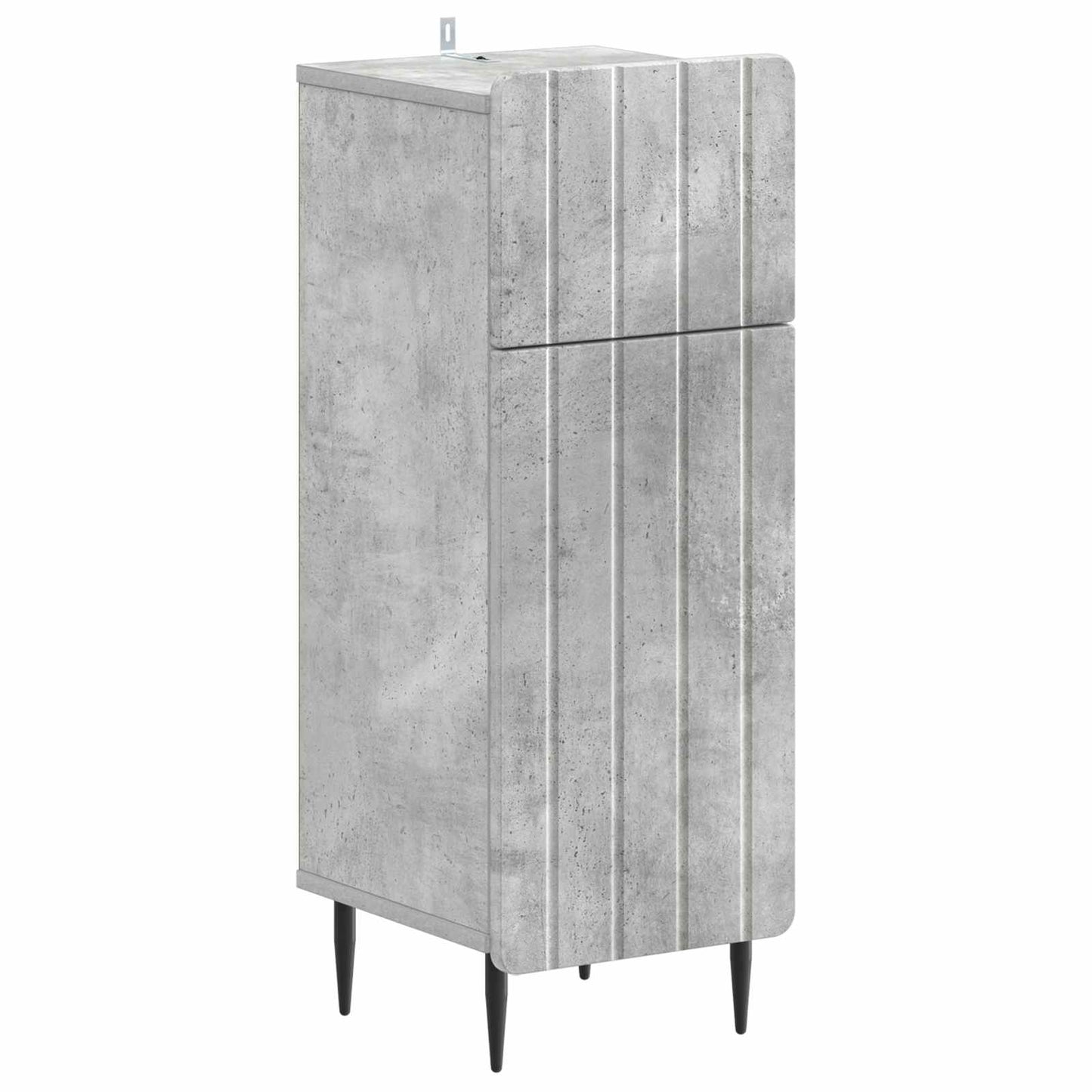 Bathroom Storage Cainet ZWOLLE Concrete Grey 30 x 31 x 79.5 cm