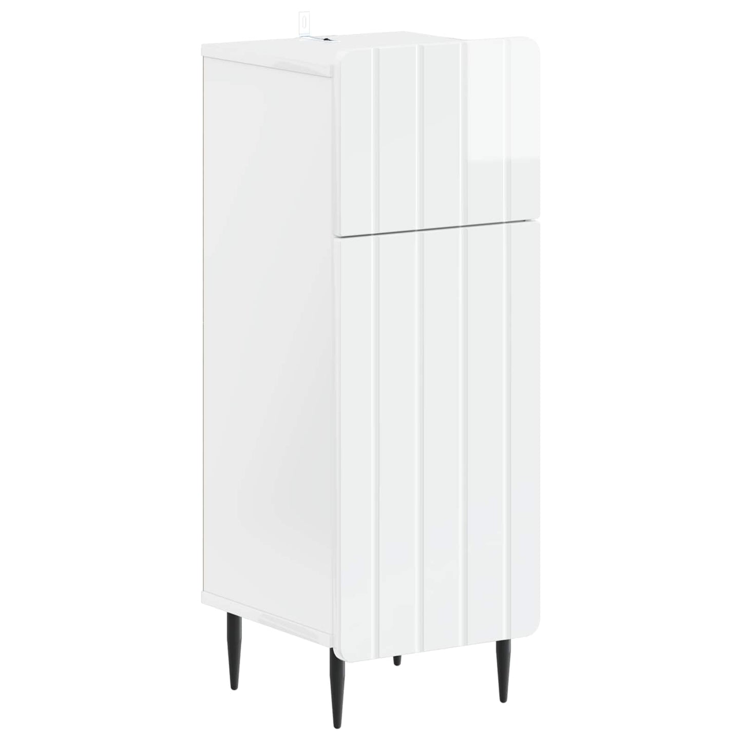 Bathroom Storage Cainet ZWOLLE High Gloss White