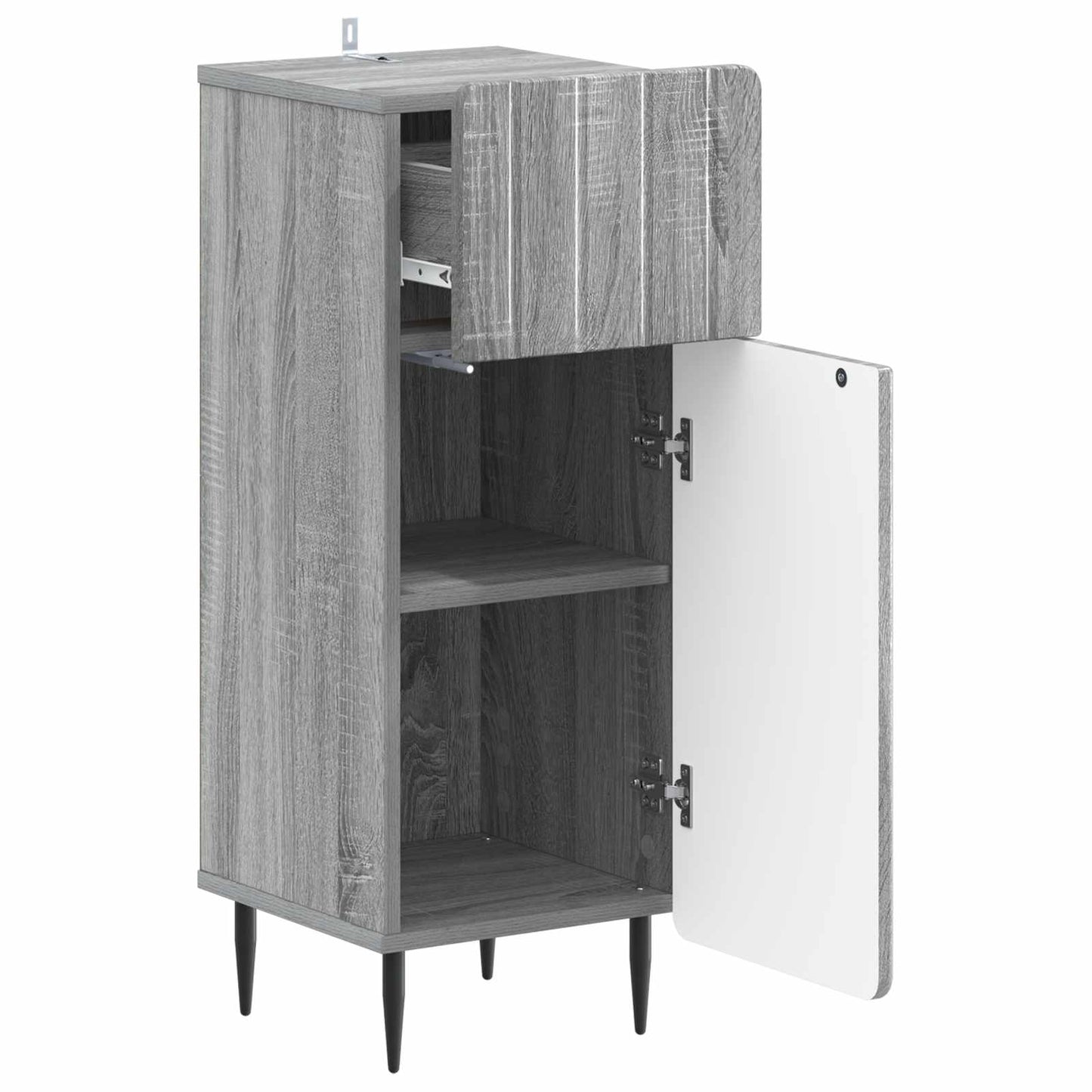 Bathroom Storage Cainet ZWOLLE Grey Sonoma 30 x 31 x 79.5 cm