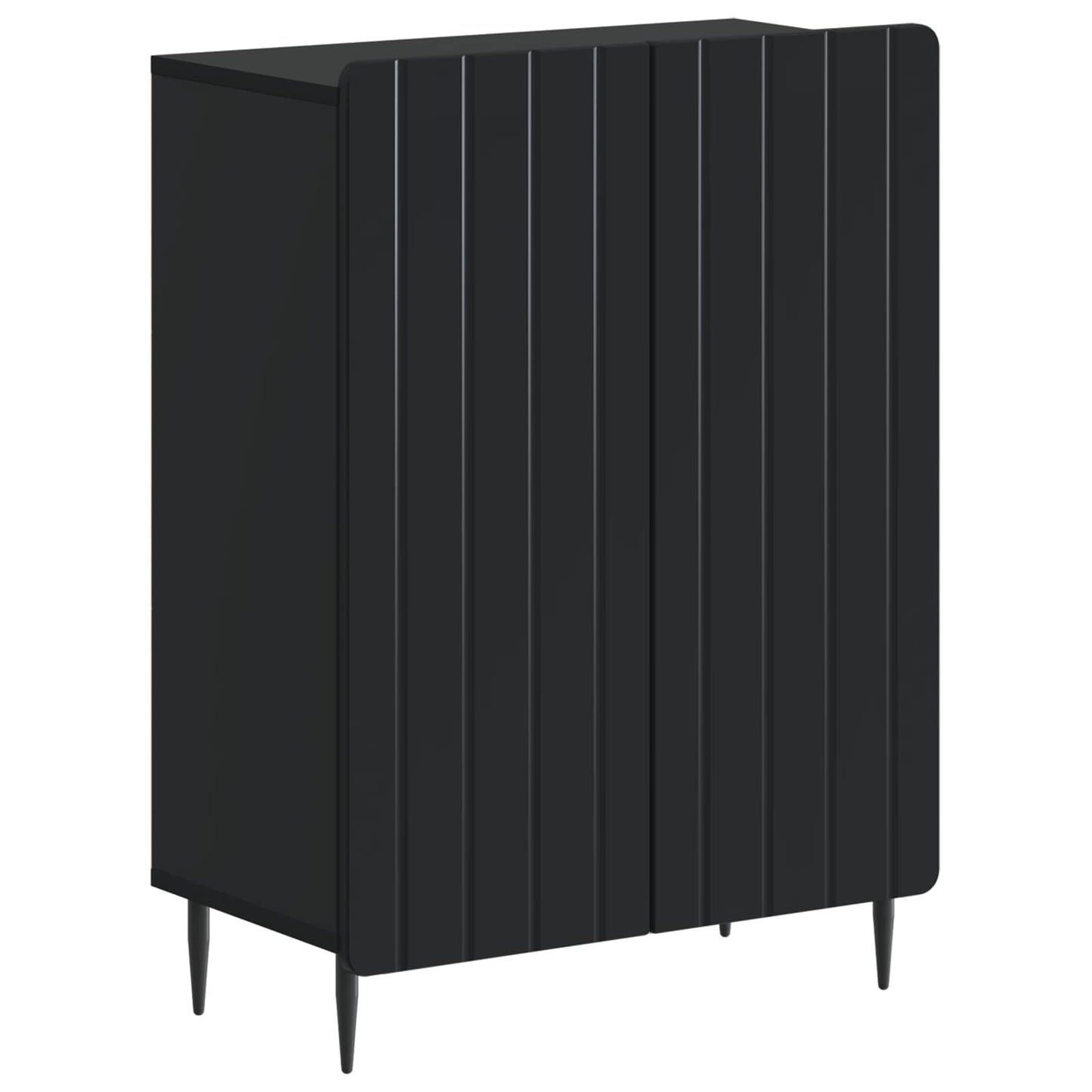 Bathroom Storage Cainet ZWOLLE Black 59.5 x 31 x 79.5 cm