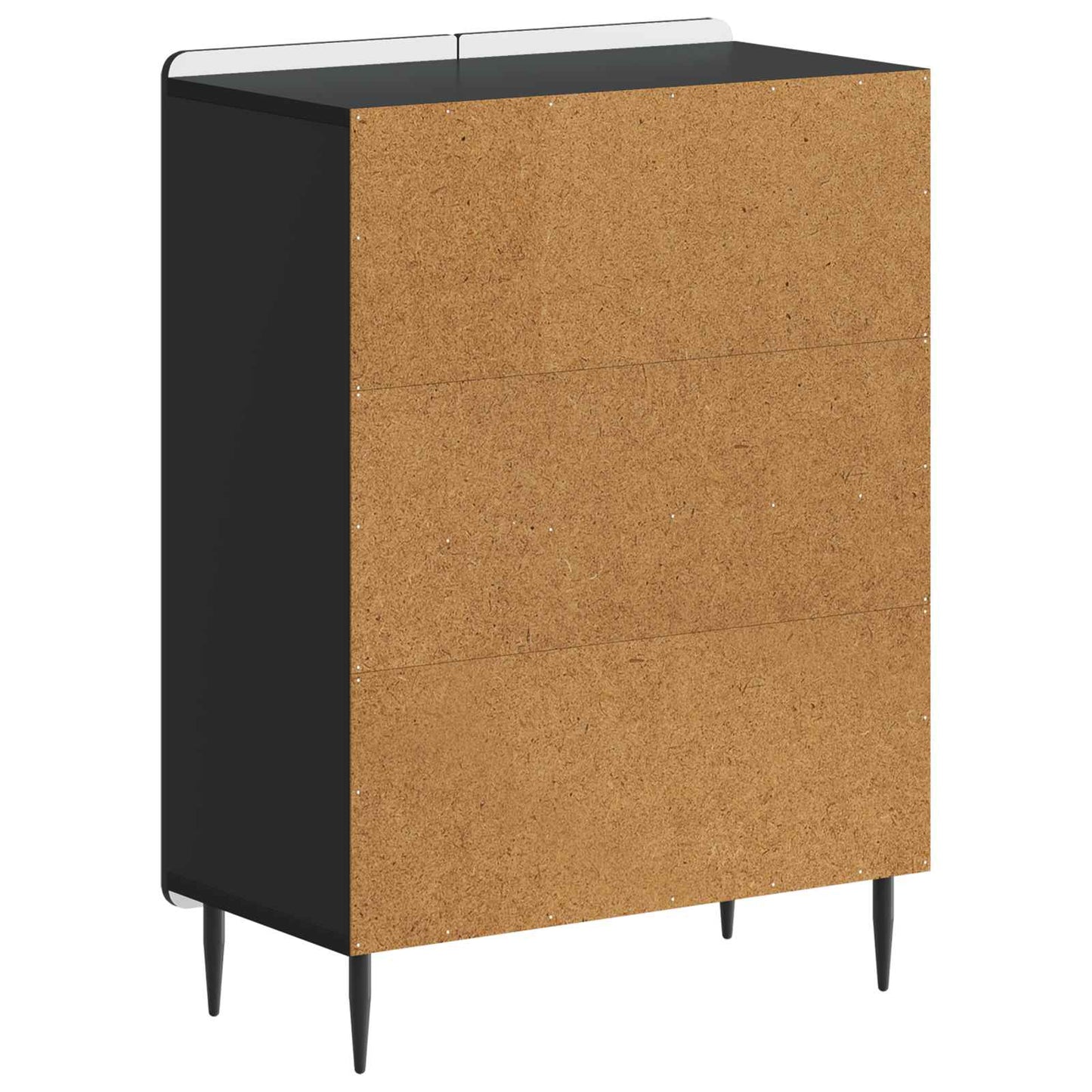 Bathroom Storage Cainet ZWOLLE Black 59.5 x 31 x 79.5 cm