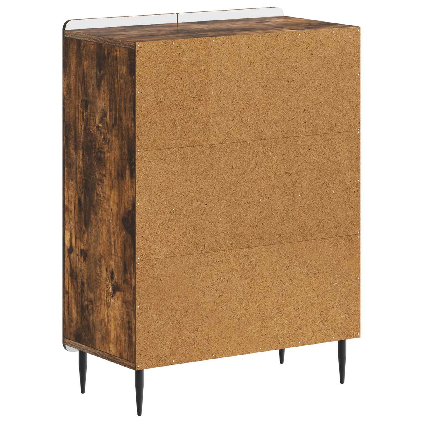 Bathroom Storage Cainet ZWOLLE Smoked Oak 59.5 x 31 x 79.5 cm