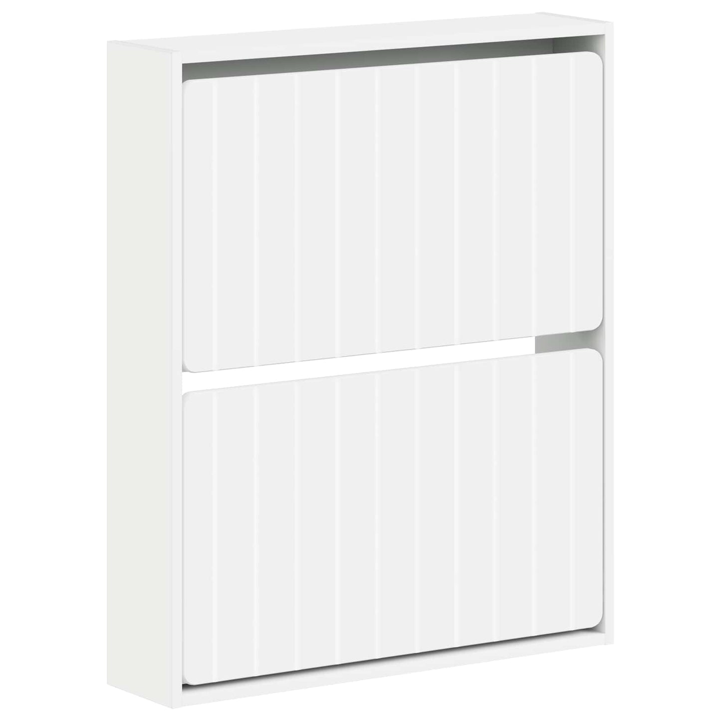 Wall-Mounted Shoe Cabinet ZWOLLE 71 x 17 x 86 cm White